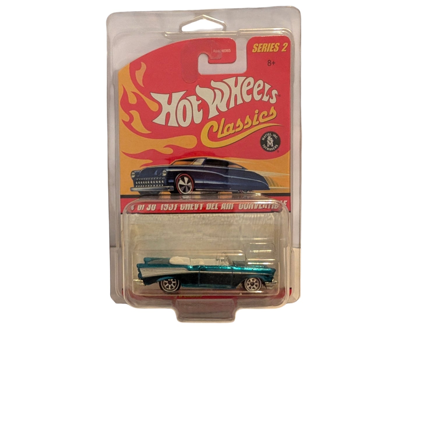 Hot Wheels Classics Series 2 1957 Chevy Bel Air Convertible #4/30 OVP mit Schutzcase