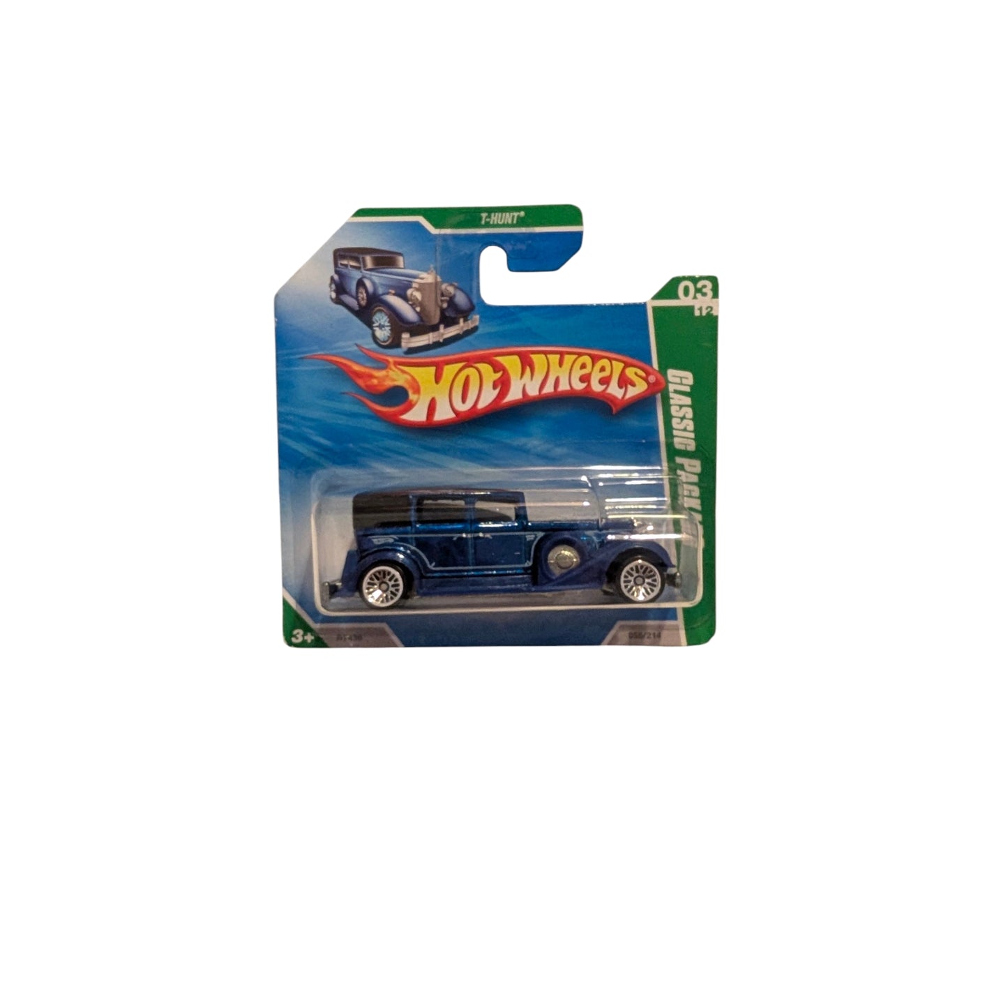 Hot Wheels 2010 Treasure Hunt Classic Packard R7436 3/12 Short Card OVP
