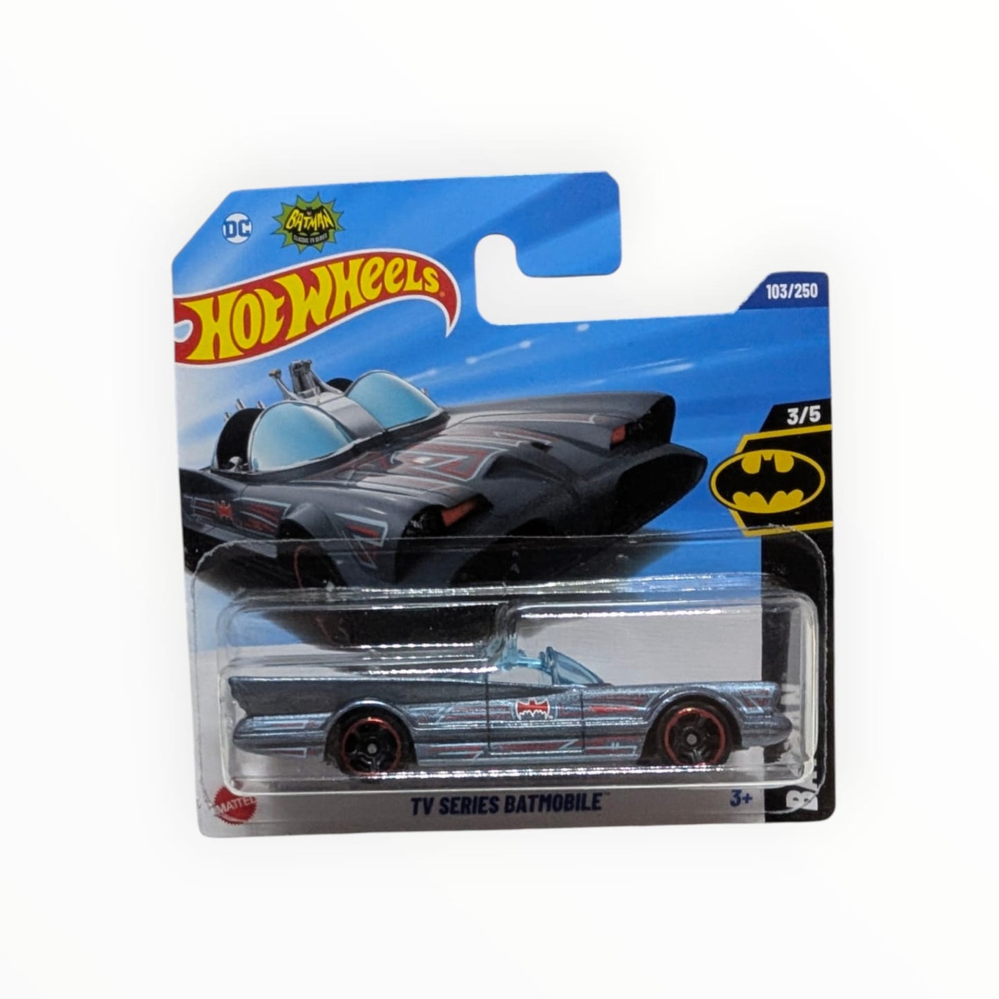 Hot Wheels TV Series Batmobile HYX44 103/250 Batman 3/5 – OVP