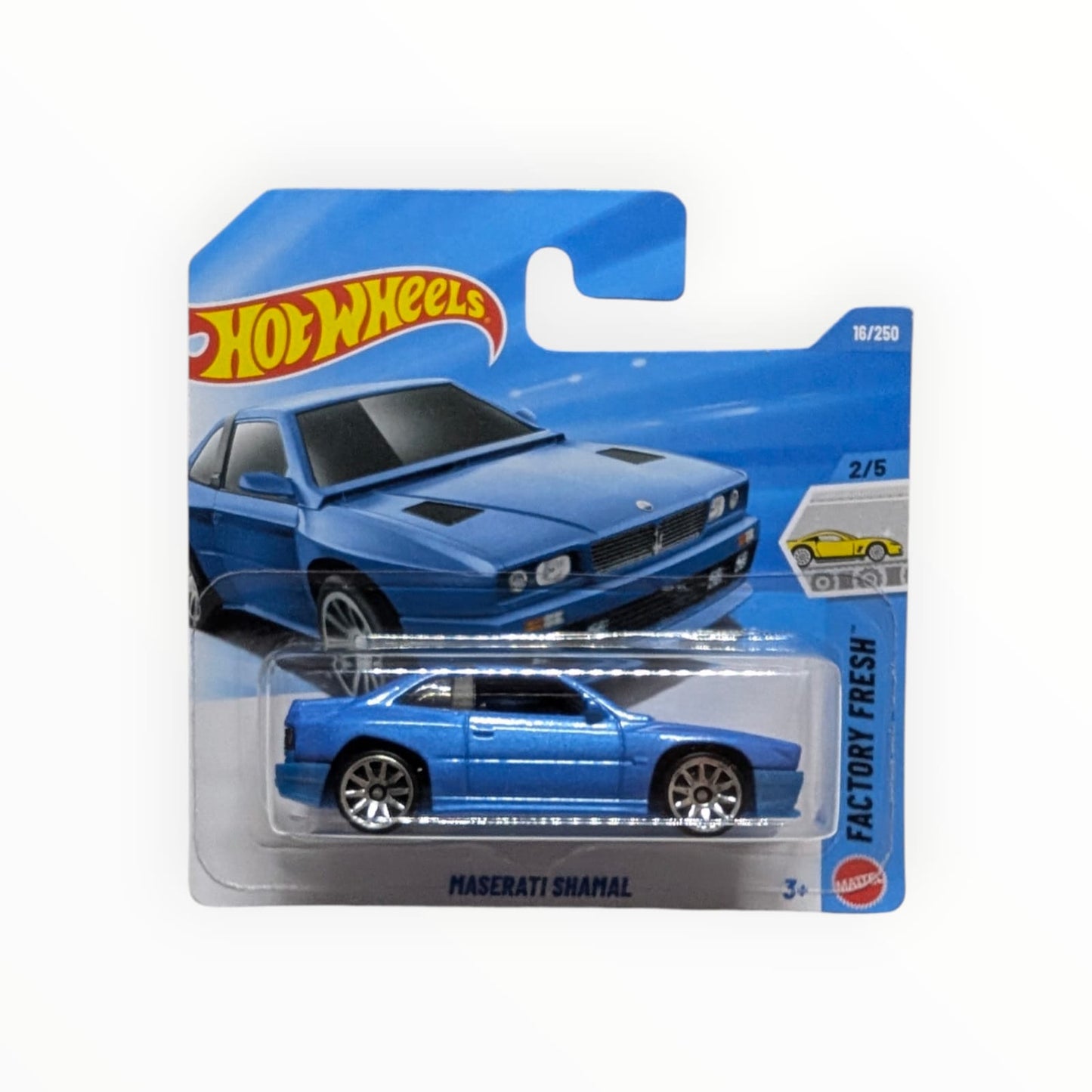 Hot Wheels Maserati Shamal Factory Fresh JJH92 16/250 – OVP