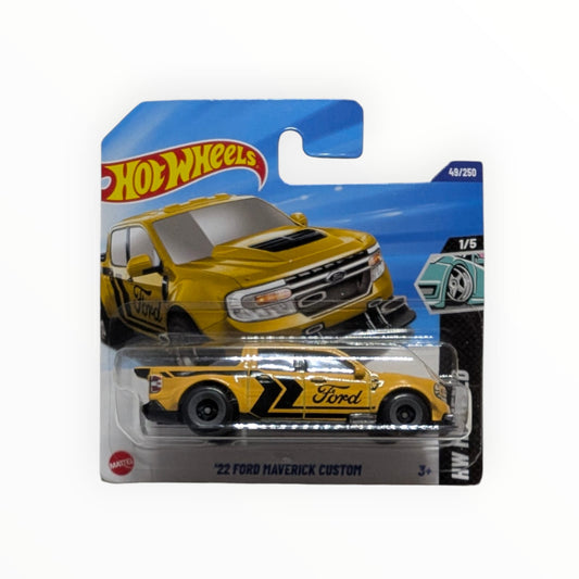 Hot Wheels ’22 Ford Maverick Custom – HW Modified – 49/250 – Neu in OVP