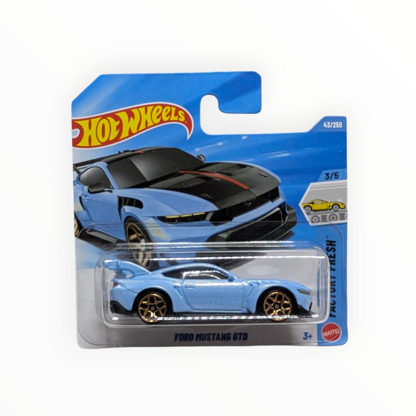 Hot Wheels Ford Mustang GTD – Factory Fresh – 43/250 – Neu in OVP