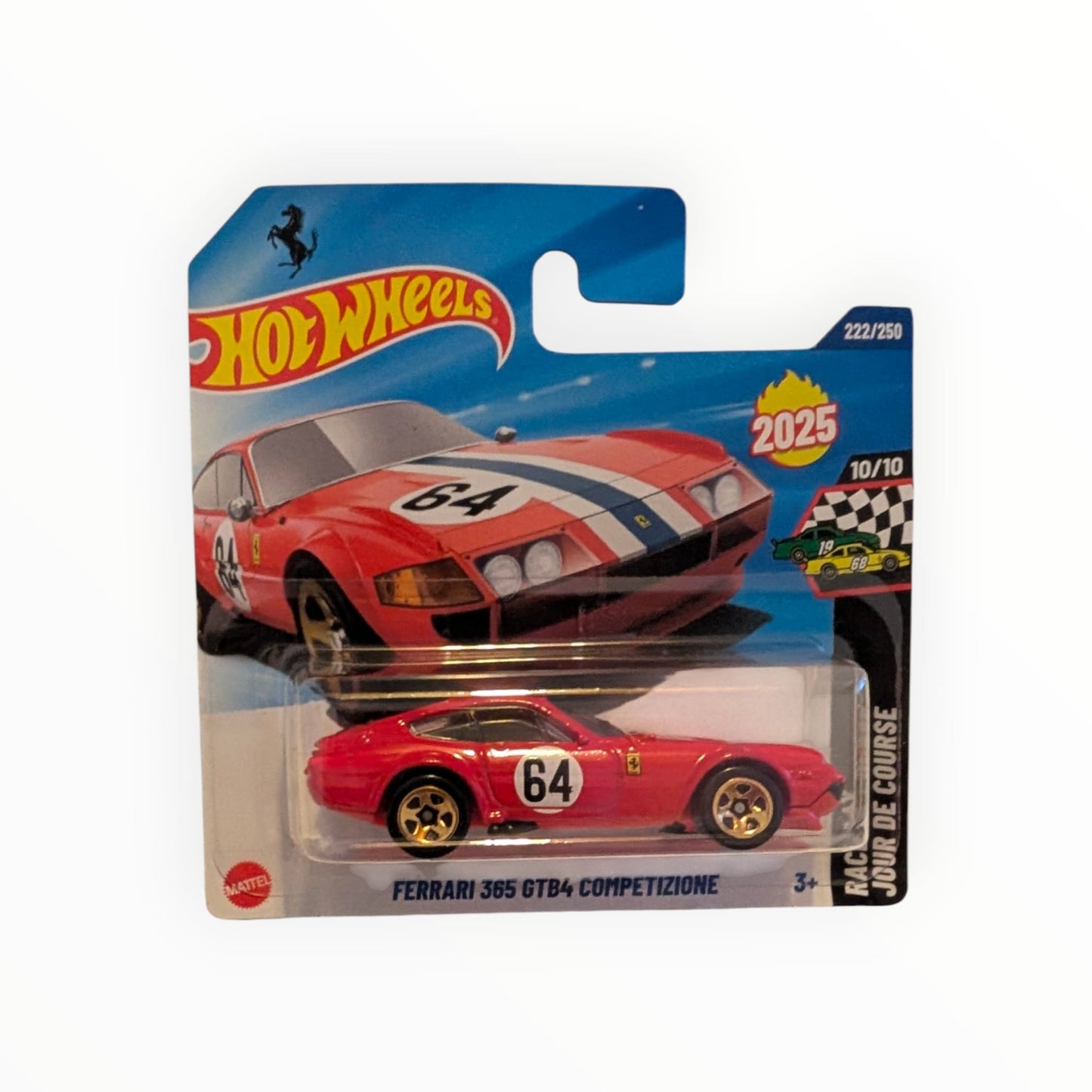Hot Wheels Ferrari 365 GTB4 Competizione – Race Day – 222/250 – 1:64 – OVP