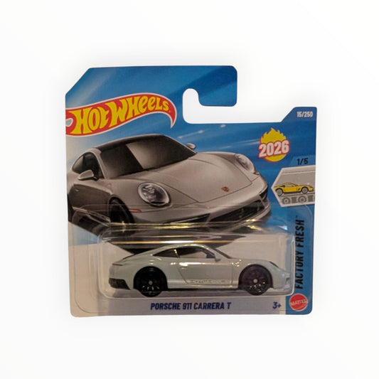 Hot Wheels Porsche 911 Carrera T – Factory Fresh – 15/250 – 1:64 – OVP