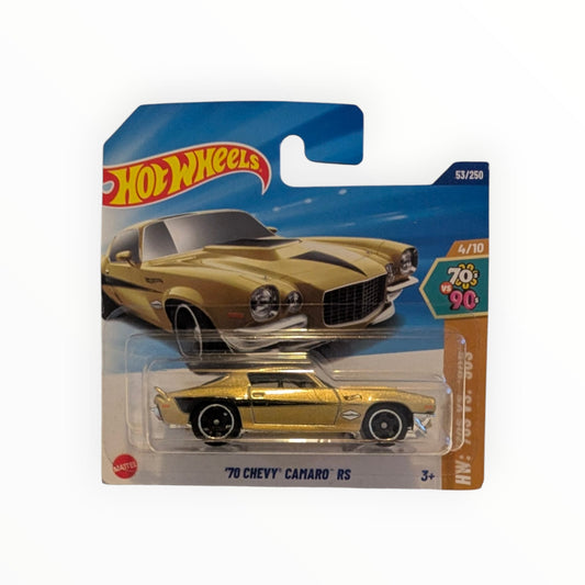 Hot Wheels ’70 Chevy Camaro RS – HW 70’s vs. 90’s – 53/250 – 1:64 – OVP