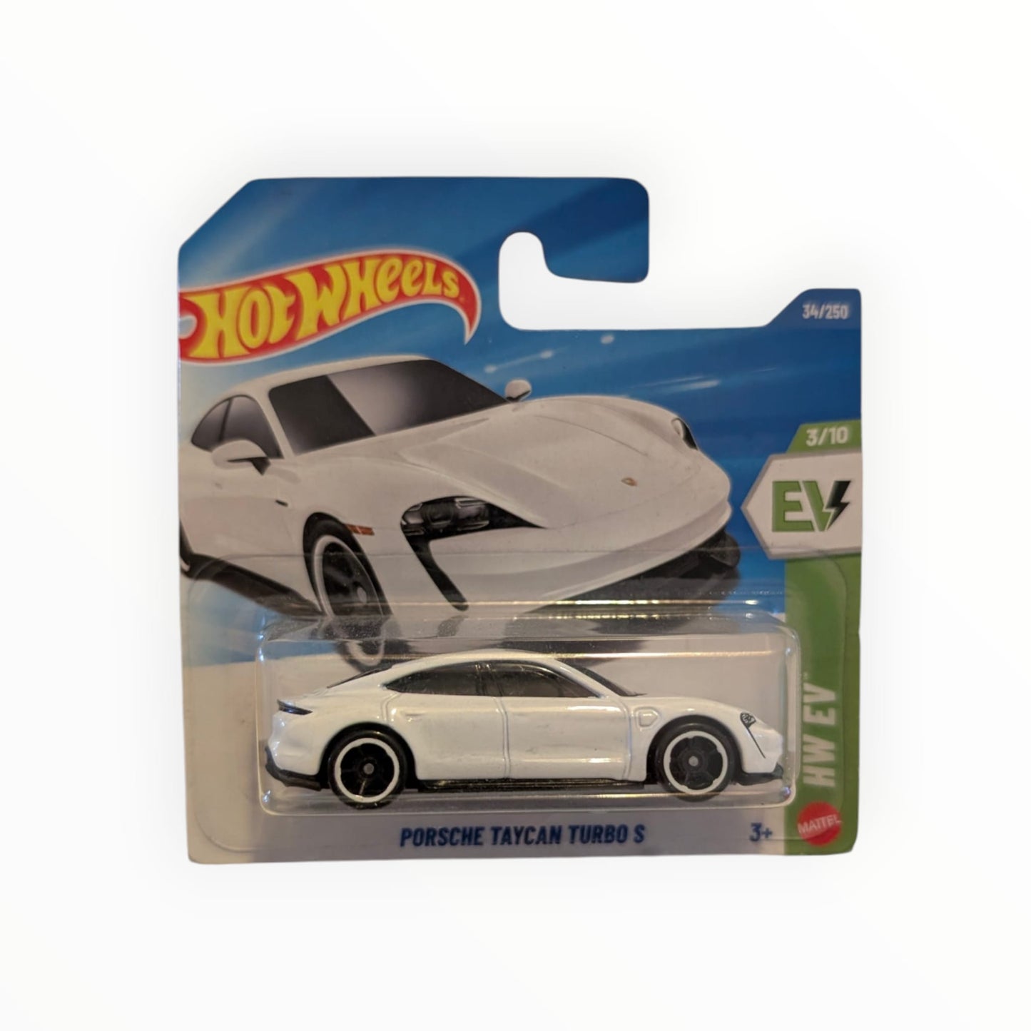 Hot Wheels Porsche Taycan Turbo S – HW EV – 34/250 – 1:64 – OVP