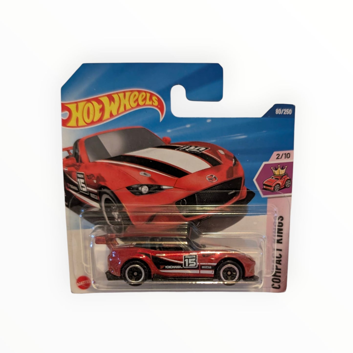Hot Wheels ’15 Mazda MX-5 Miata – Compact Kings – 80/250 – 1:64 – OVP