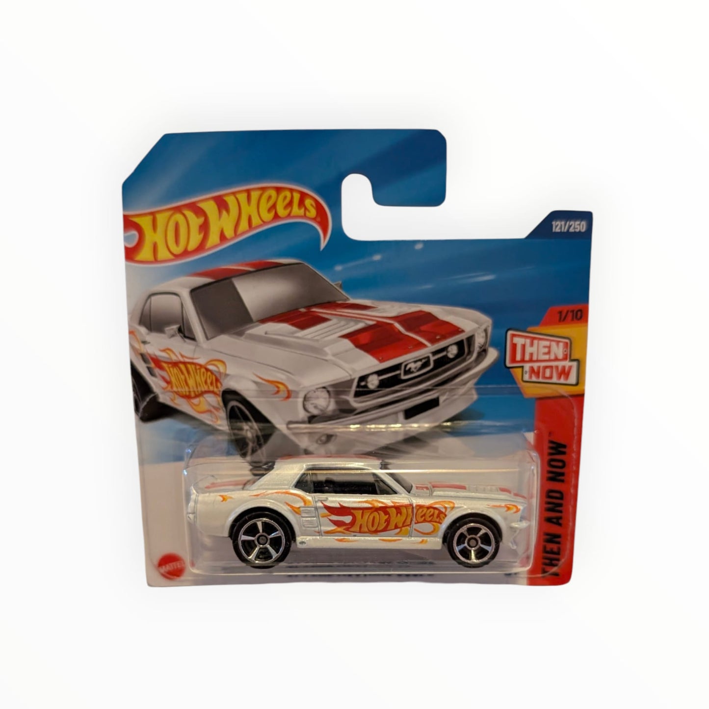 Hot Wheels ’67 Ford Mustang Coupe – Then and Now – 121/250 – 1:64 – OVP