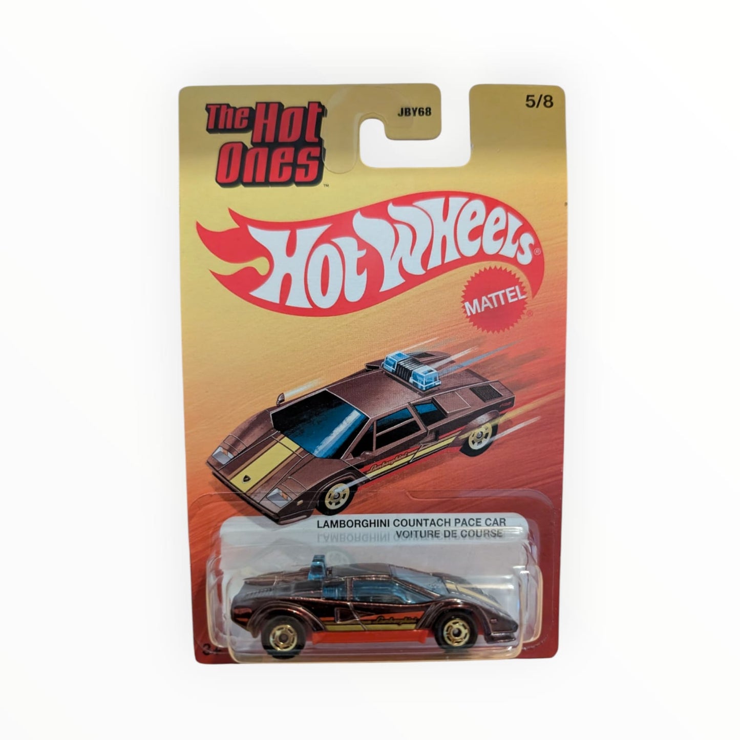 Hot Wheels The Hot Ones Lamborghini Countach Pace Car 5/8 | JBY68 | 1:64 | OVP