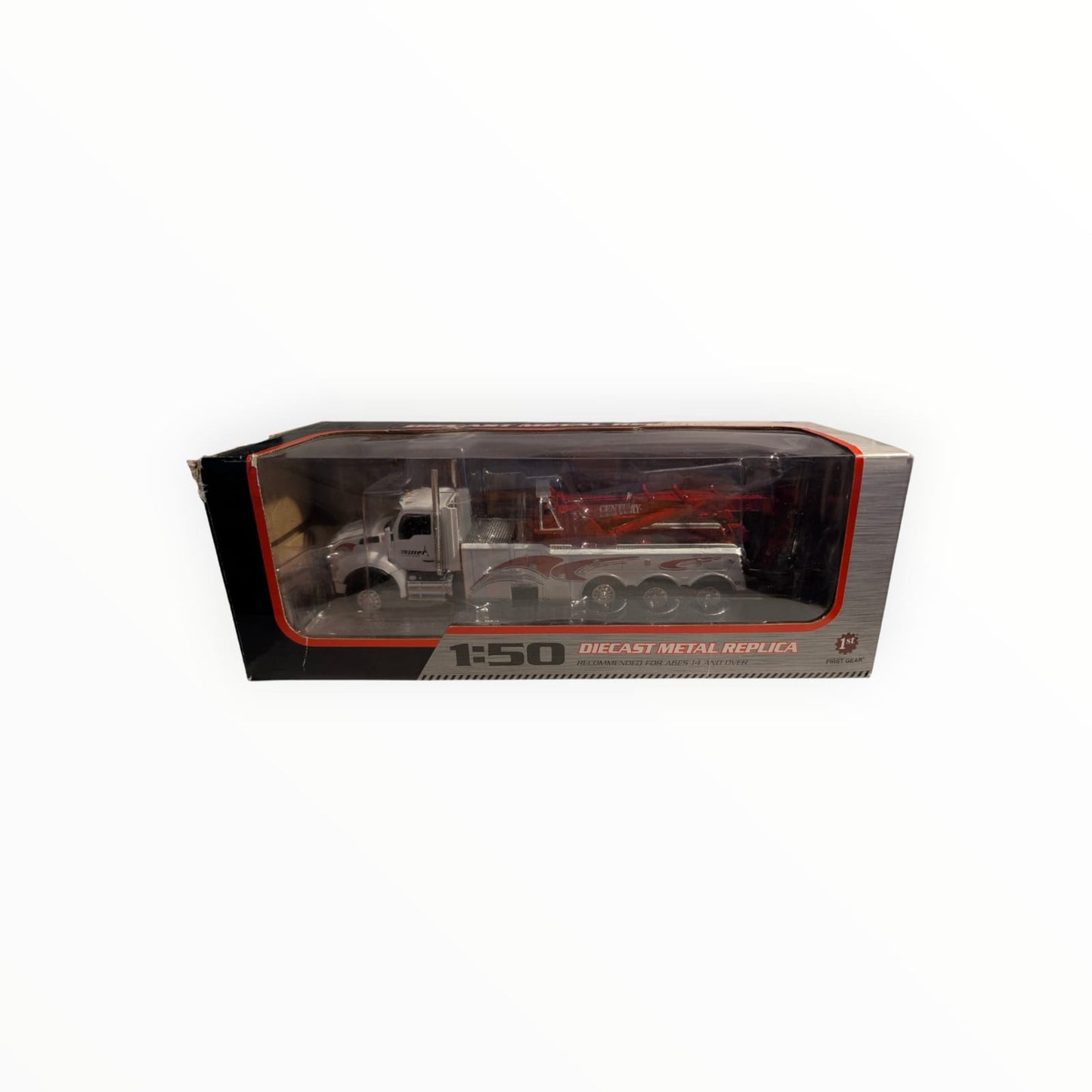 First Gear 1:50 Diecast Metal Replica – Century Rotator Wrecker / Abschleppwagen
