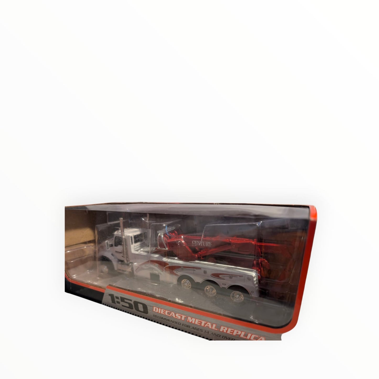 First Gear 1:50 Diecast Metal Replica – Century Rotator Wrecker / Abschleppwagen