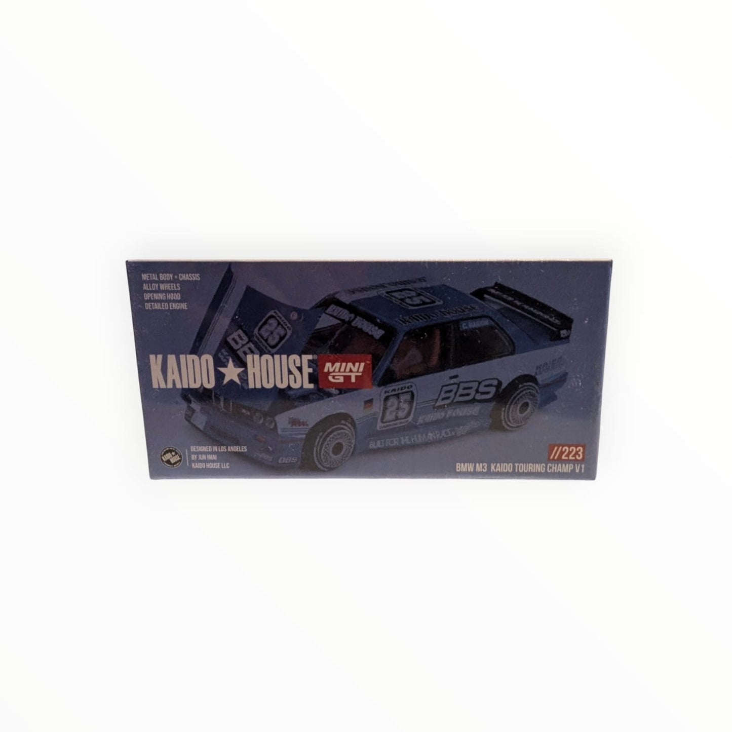 Kaido House x MINI GT BMW M3 Kaido Touring Champ V1 – KHMG223 – 1:64