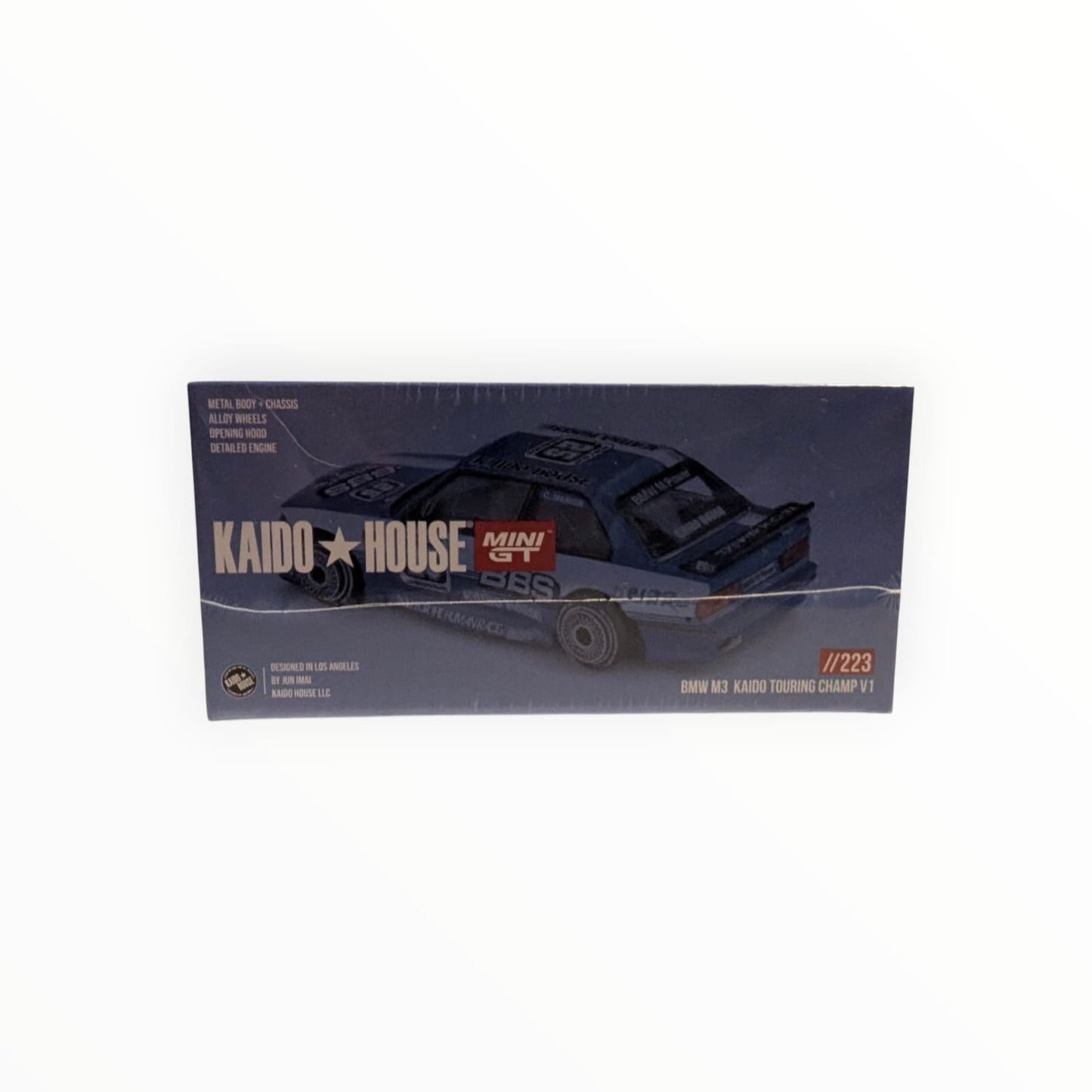 Kaido House x MINI GT BMW M3 Kaido Touring Champ V1 – KHMG223 – 1:64