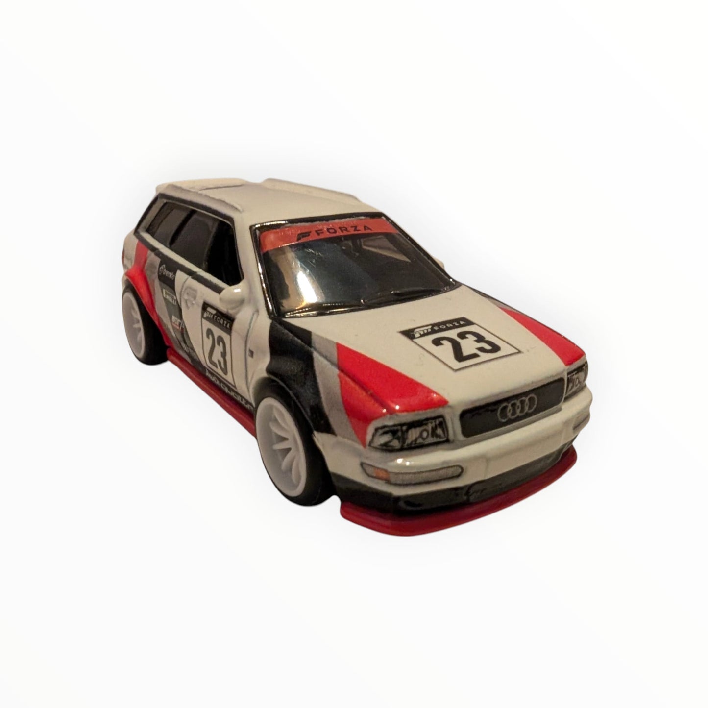 Hot Wheels Premium – Audi RS2 Avant – Forza Motorsport – #23 – Real Riders – Full Metal Body – lose