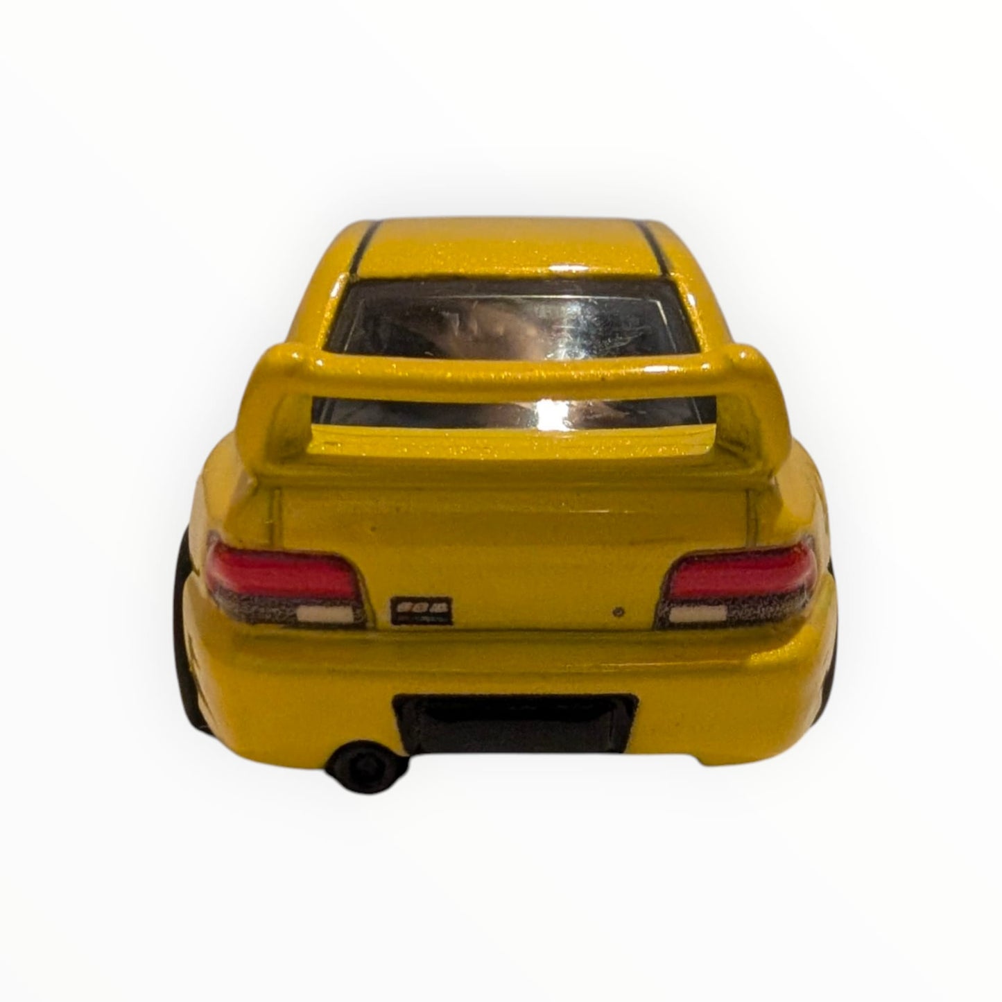 Hot Wheels Premium – `98 Subaru Impreza 22B-STi Version – Gelb – Real Riders – Full Metal Body – lose