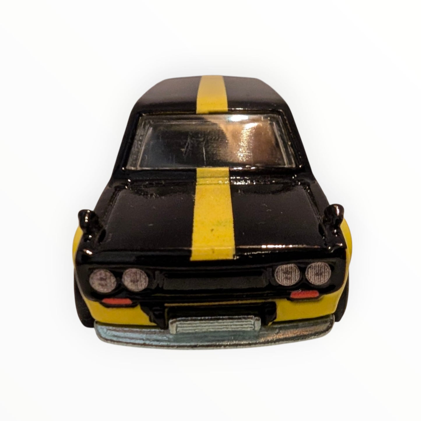 Hot Wheels Premium Boulevard #124 – Datsun 510 Wagon – Gelb/Schwarz – Real Riders – Full Metal Body – lose