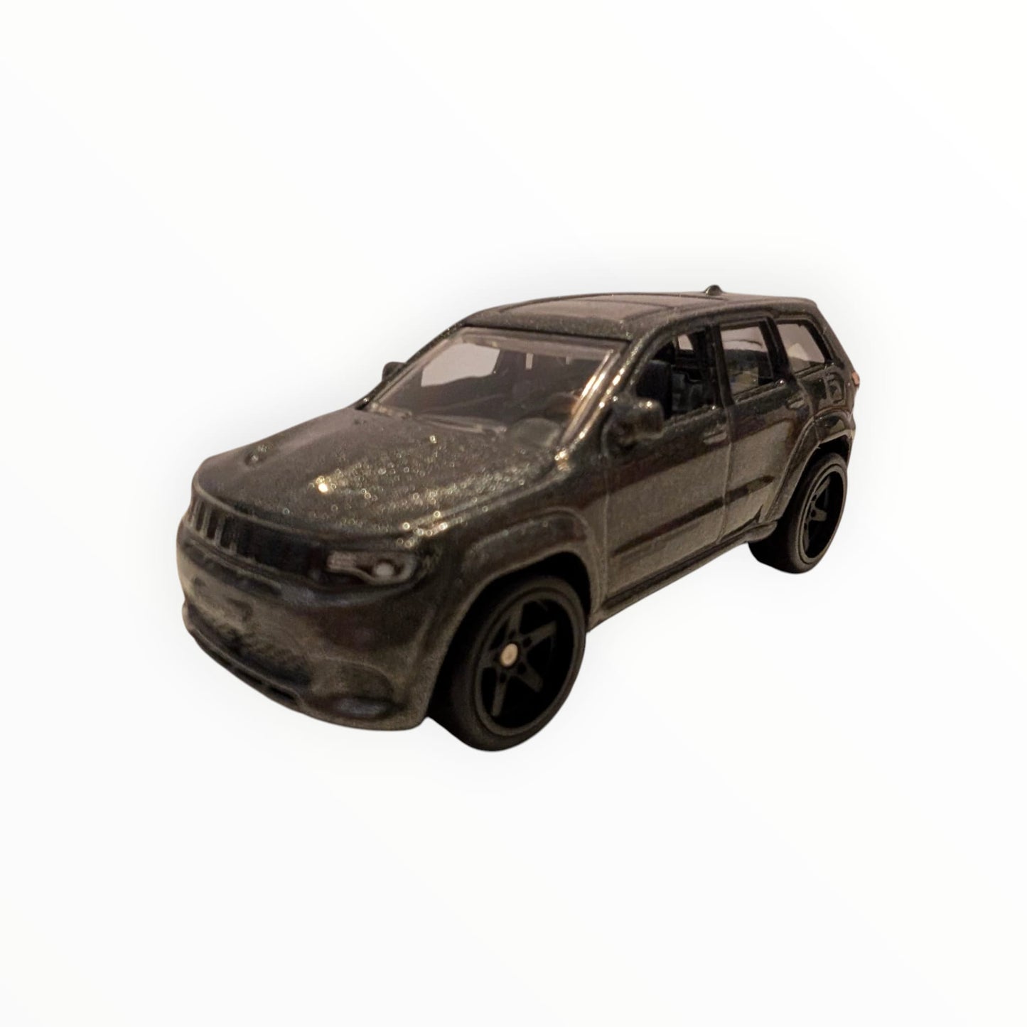 Hot Wheels Premium – Jeep Grand Cherokee Trackhawk – Grau-Metallic – Fast & Furious – Real Riders – lose