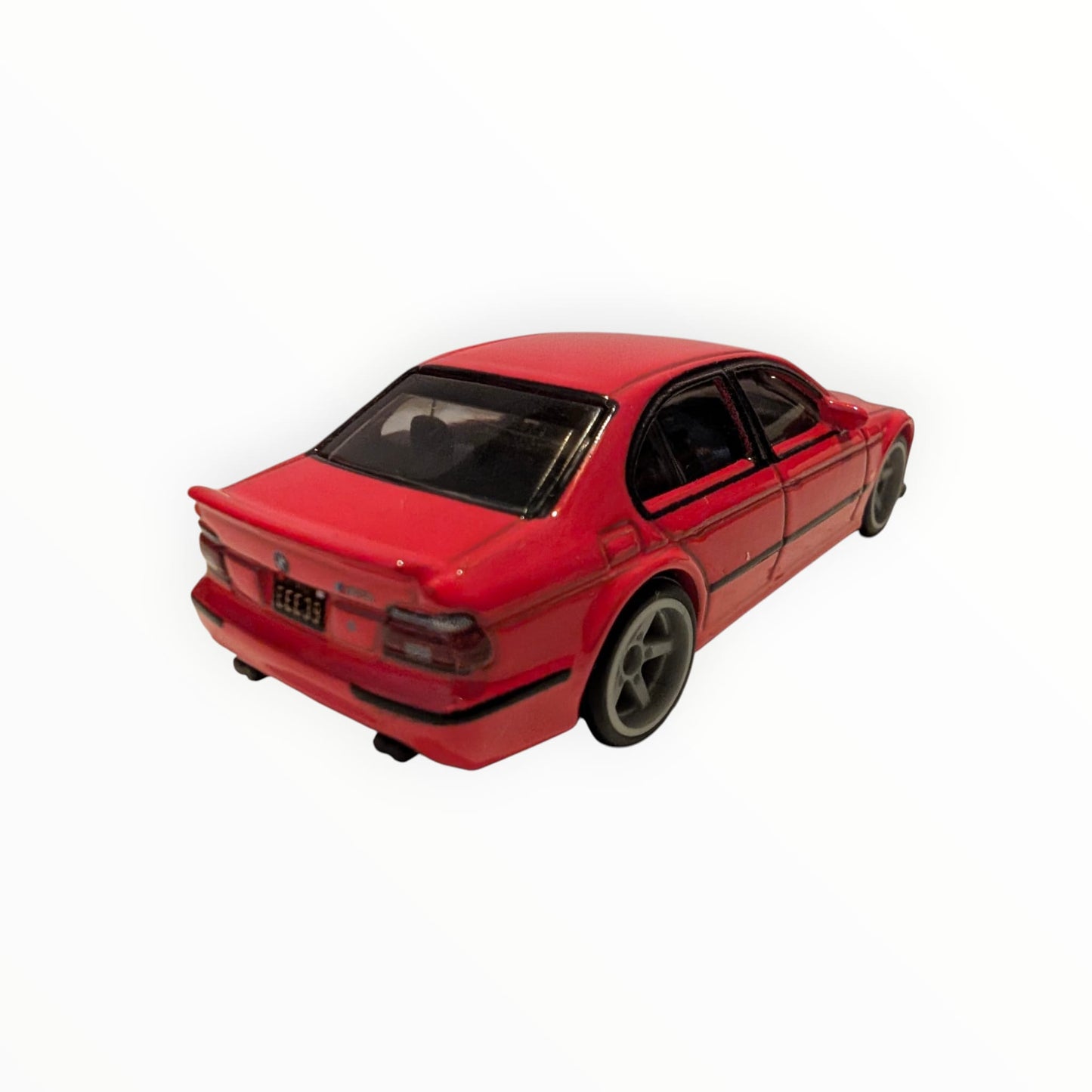 Hot Wheels Premium – BMW M3 E46 – Auto Strasse – Rot – Real Riders – Full Metal Body – lose