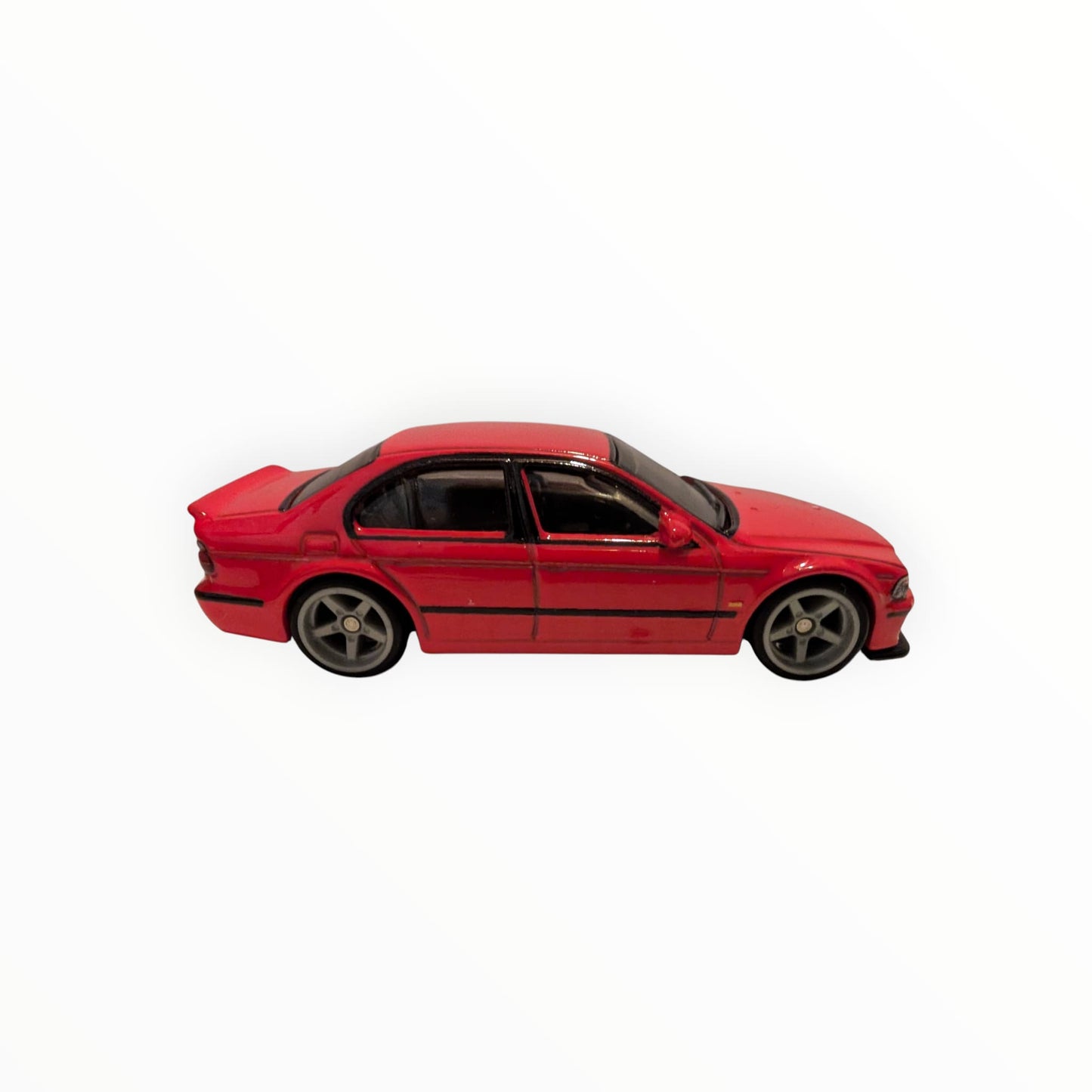 Hot Wheels Premium – BMW M3 E46 – Auto Strasse – Rot – Real Riders – Full Metal Body – lose