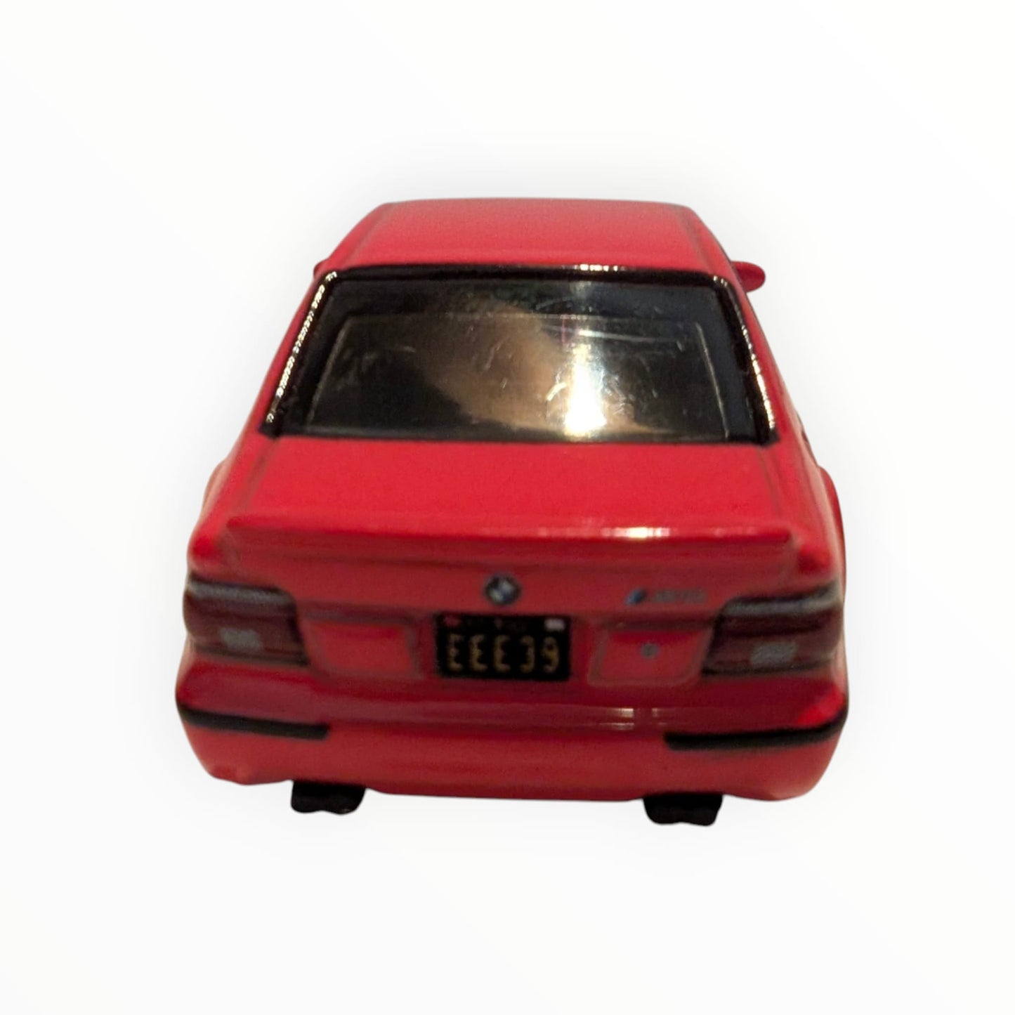 Hot Wheels Premium – BMW M3 E46 – Auto Strasse – Rot – Real Riders – Full Metal Body – lose