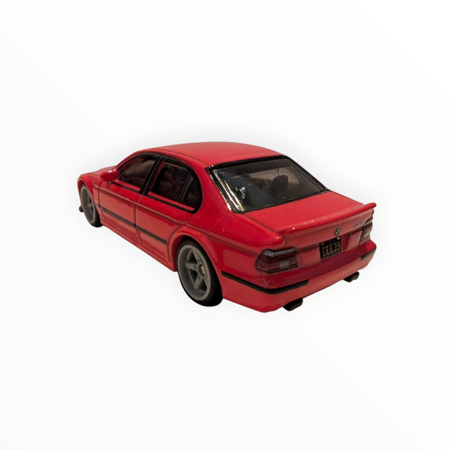 Hot Wheels Premium – BMW M3 E46 – Auto Strasse – Rot – Real Riders – Full Metal Body – lose