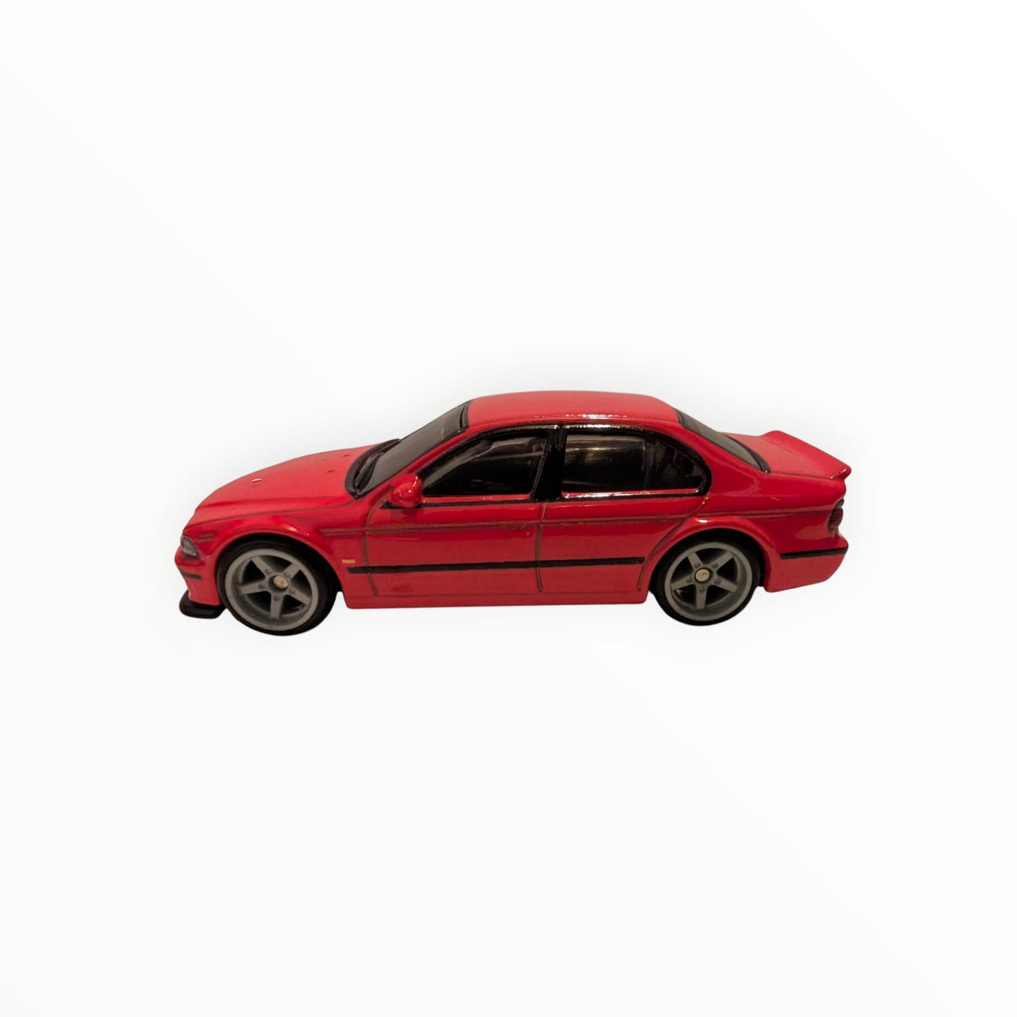 Hot Wheels Premium – BMW M3 E46 – Auto Strasse – Rot – Real Riders – Full Metal Body – lose