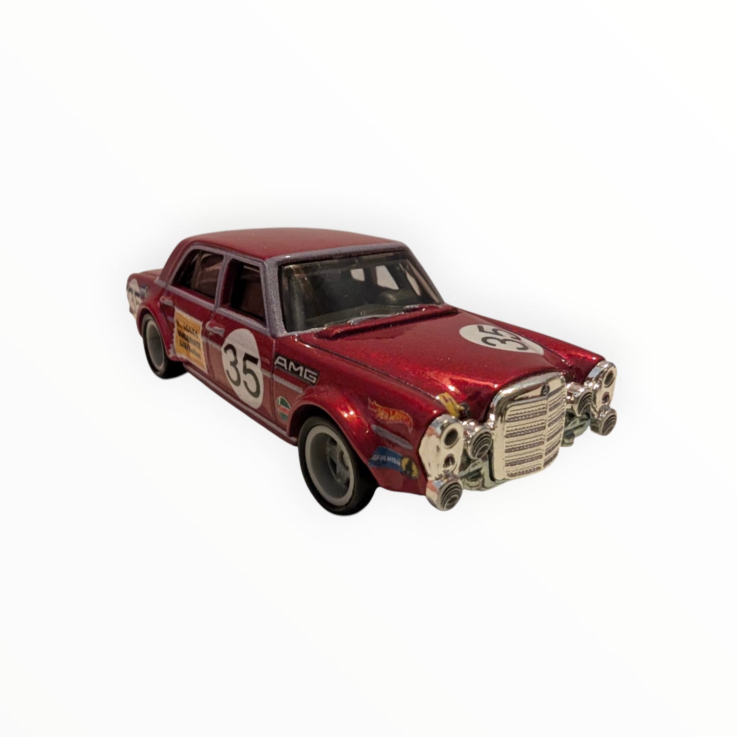 Hot Wheels Premium – Mercedes-Benz 300 SEL 6.8 AMG „Rote Sau“ – #35 – Real Riders – Full Metal Body – lose