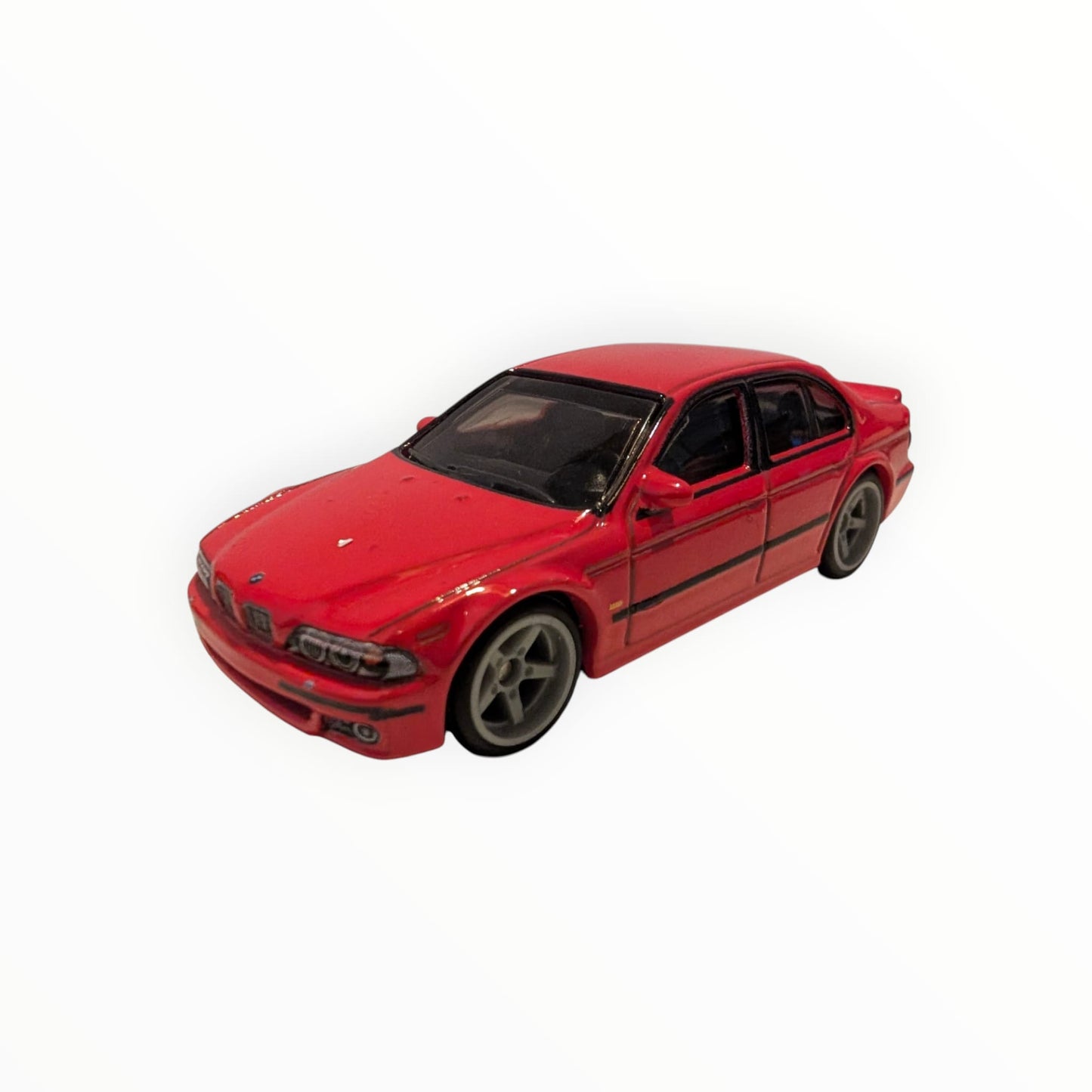 Hot Wheels Premium – BMW M3 E46 – Auto Strasse – Rot – Real Riders – Full Metal Body – lose