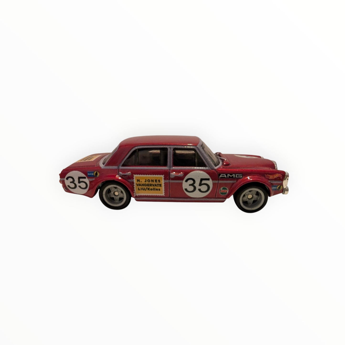 Hot Wheels Premium – Mercedes-Benz 300 SEL 6.8 AMG „Rote Sau“ – #35 – Real Riders – Full Metal Body – lose