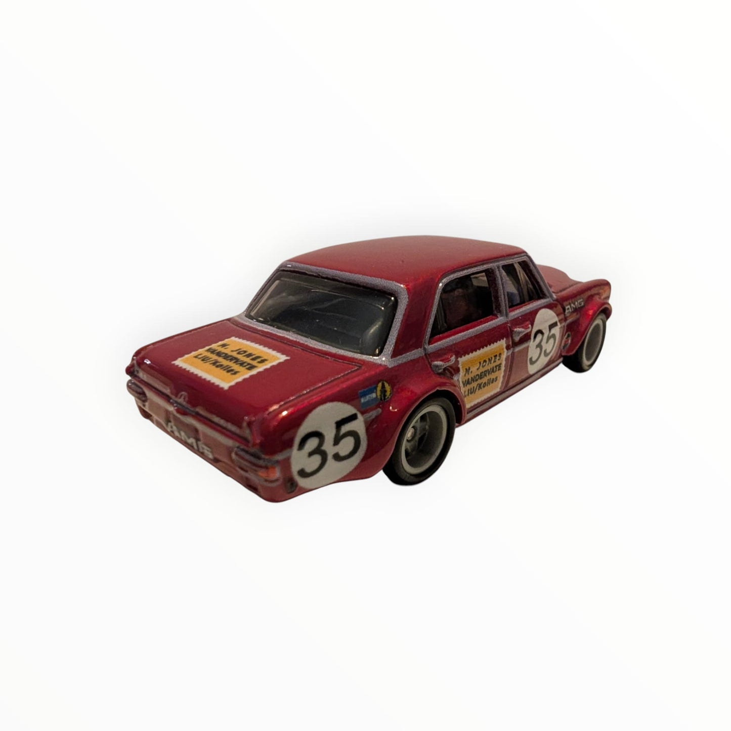 Hot Wheels Premium – Mercedes-Benz 300 SEL 6.8 AMG „Rote Sau“ – #35 – Real Riders – Full Metal Body – lose