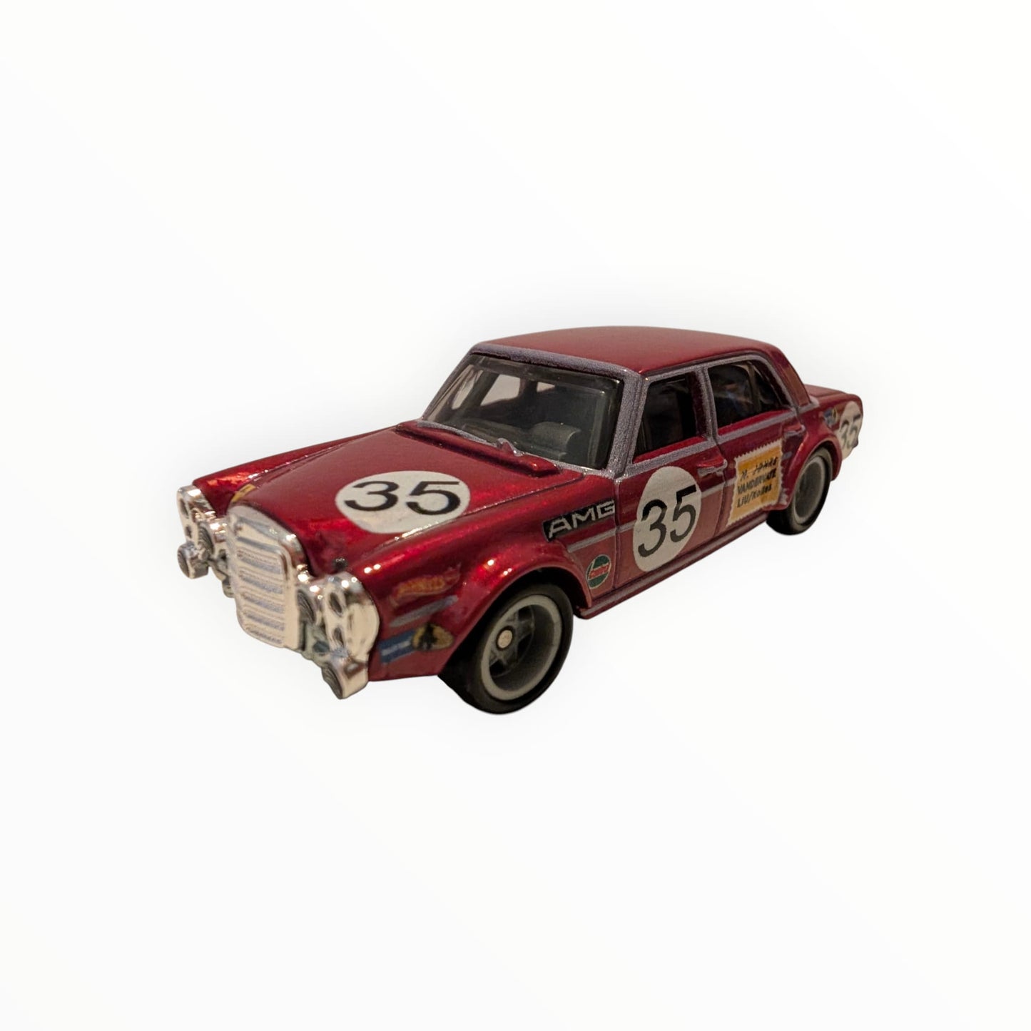 Hot Wheels Premium – Mercedes-Benz 300 SEL 6.8 AMG „Rote Sau“ – #35 – Real Riders – Full Metal Body – lose