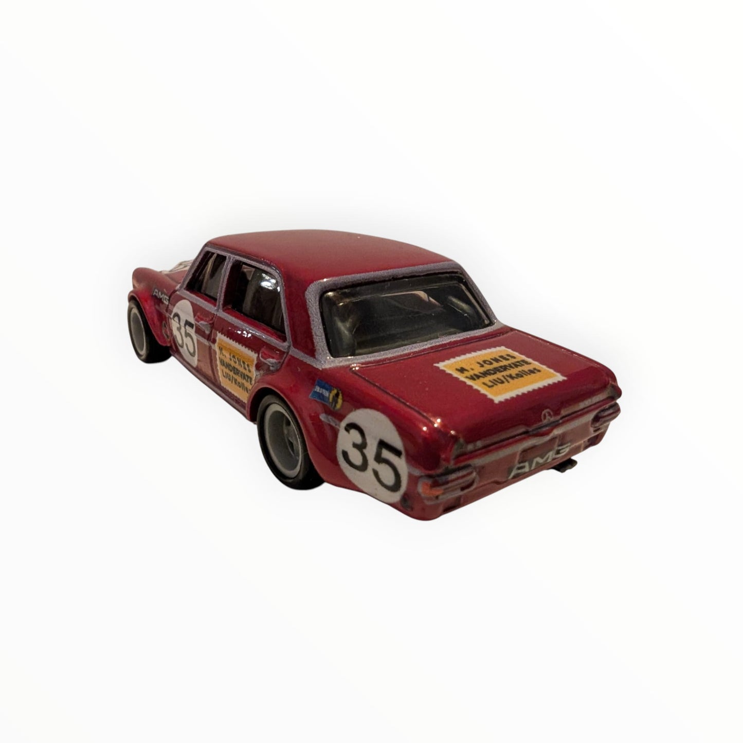 Hot Wheels Premium – Mercedes-Benz 300 SEL 6.8 AMG „Rote Sau“ – #35 – Real Riders – Full Metal Body – lose