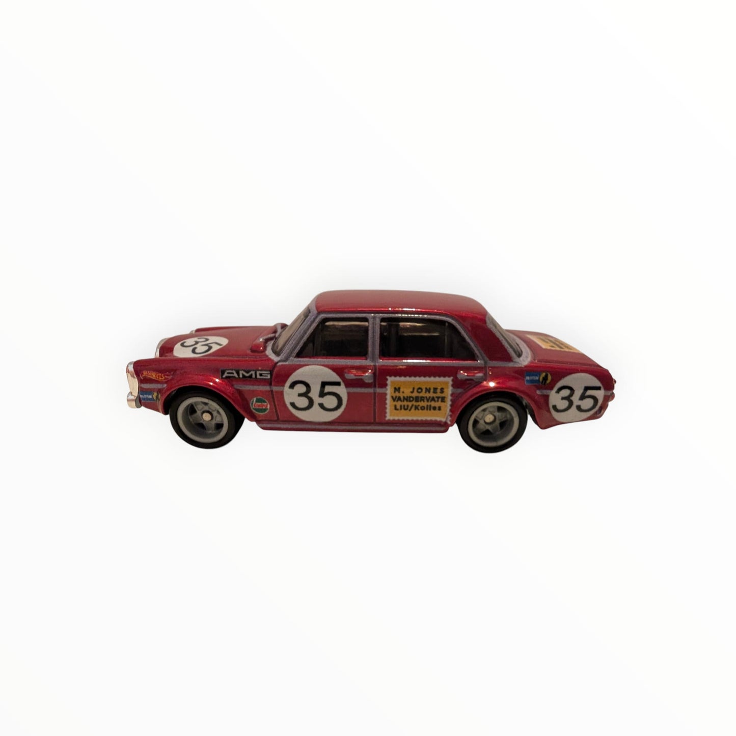 Hot Wheels Premium – Mercedes-Benz 300 SEL 6.8 AMG „Rote Sau“ – #35 – Real Riders – Full Metal Body – lose