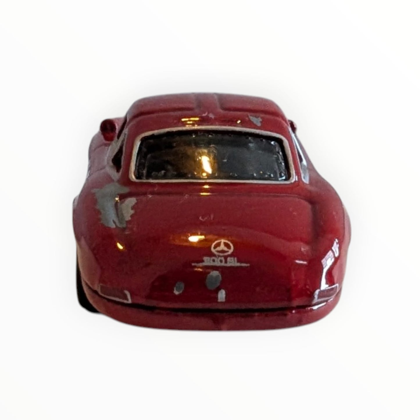 Hot Wheels Premium – Mercedes-Benz 300 SL – Rot – #233 – Real Riders – lose