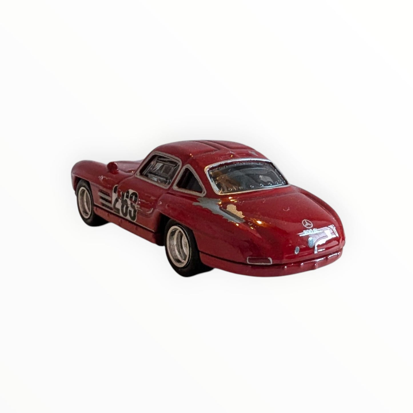 Hot Wheels Premium – Mercedes-Benz 300 SL – Rot – #233 – Real Riders – lose
