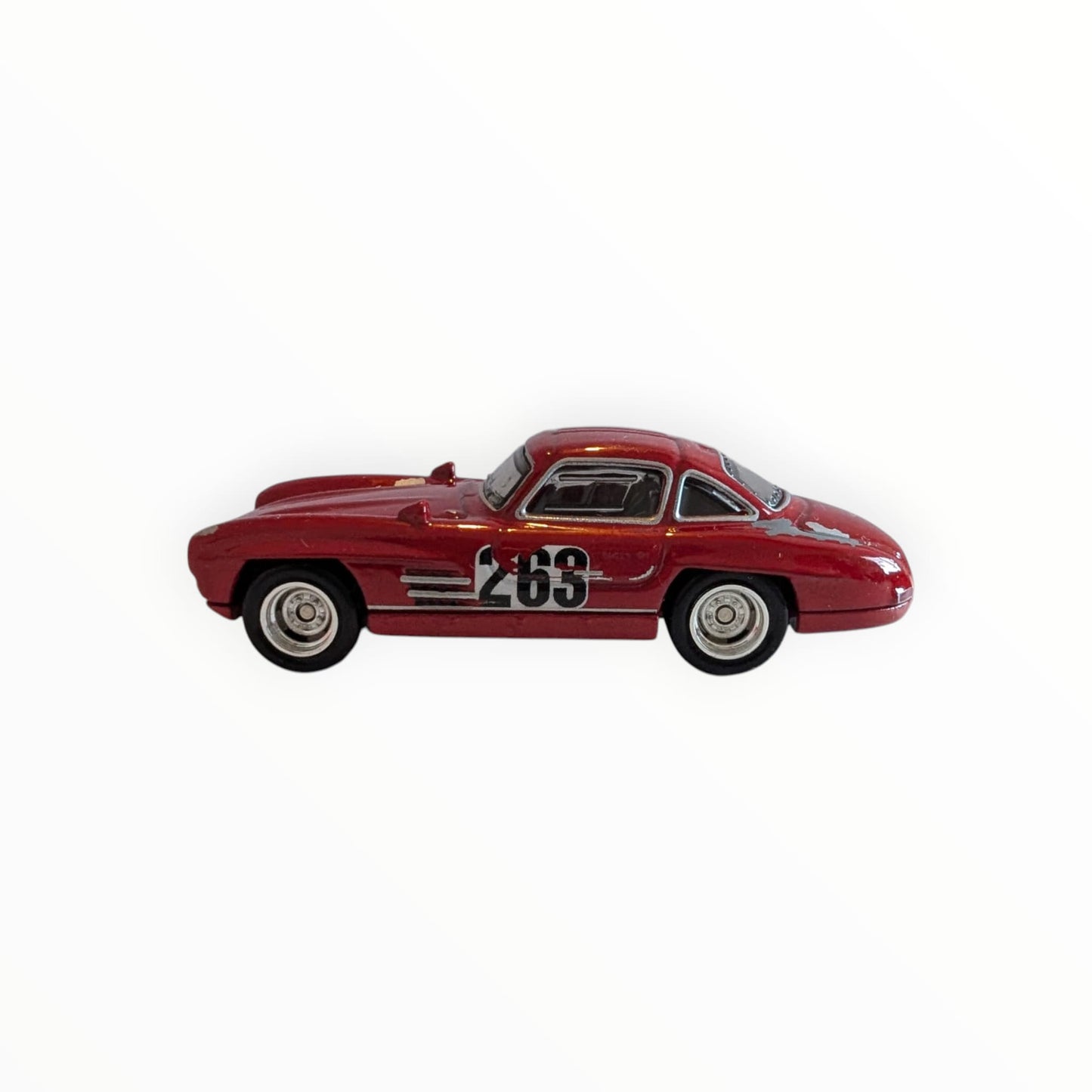 Hot Wheels Premium – Mercedes-Benz 300 SL – Rot – #233 – Real Riders – lose