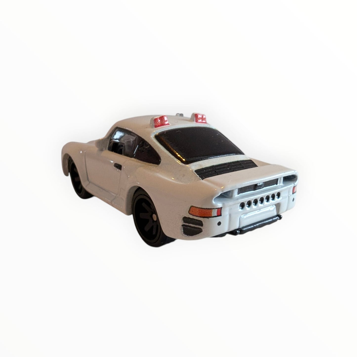 Hot Wheels Premium Deutschland Design – Porsche 959 (1986) – Weiß – Real Riders – Full Metal Body – lose
