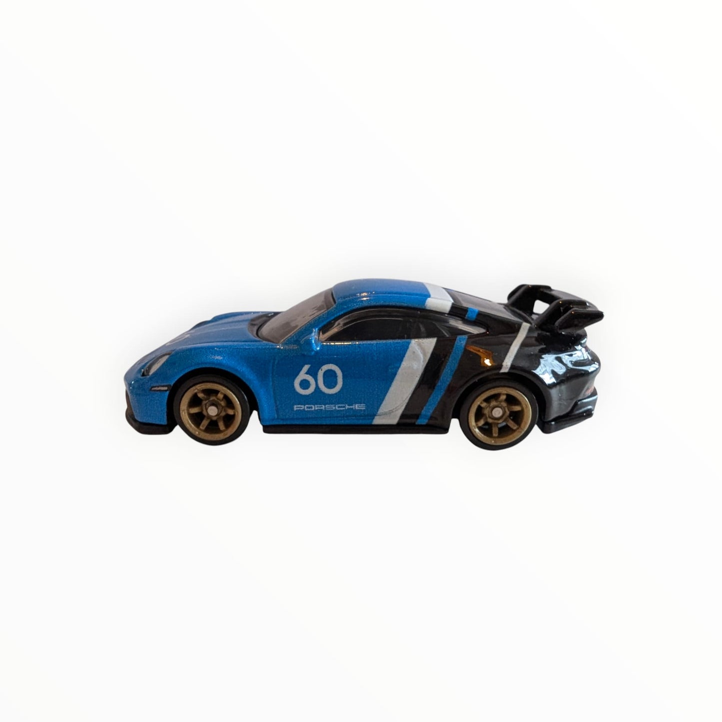 Hot Wheels Premium Car Culture Speed Machines – Porsche 911 GT3 – Blau-Metallic – #60 – Real Riders – Full Metal Body – lose