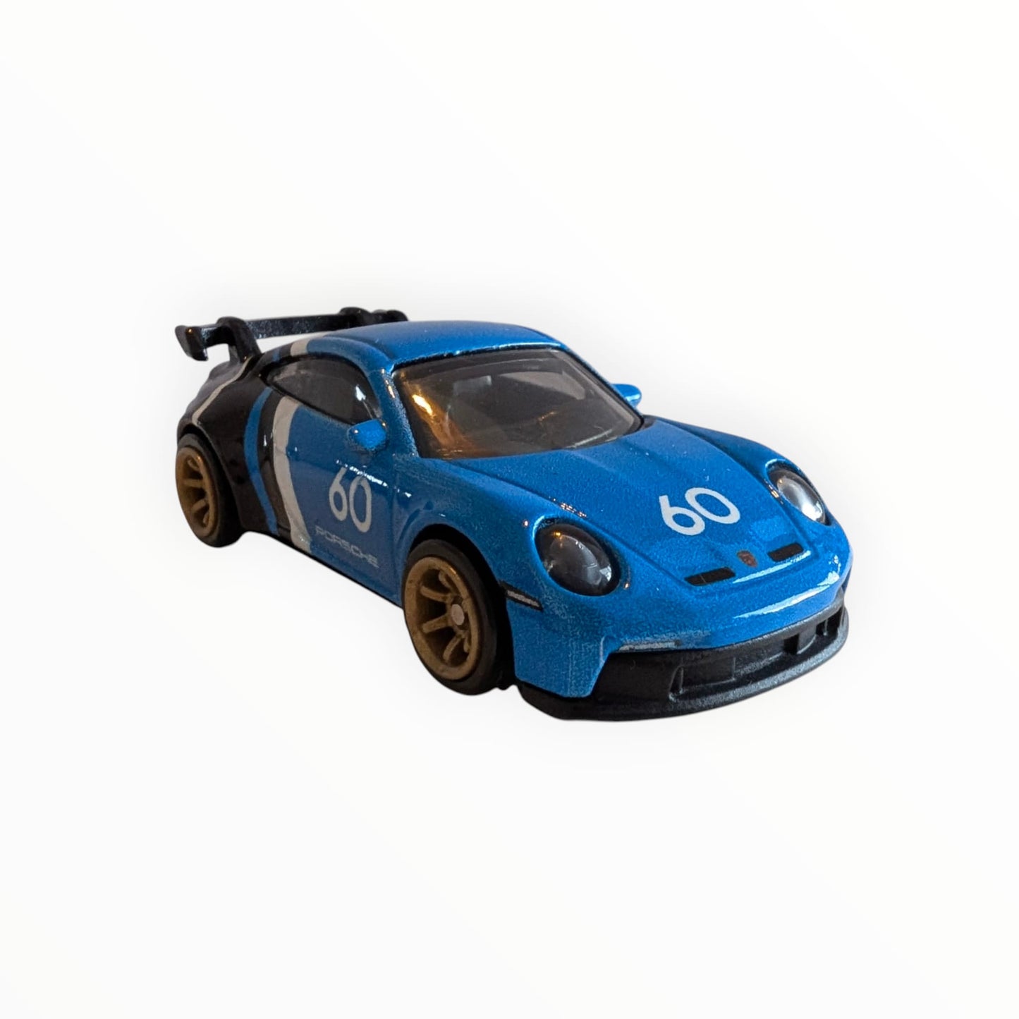 Hot Wheels Premium Car Culture Speed Machines – Porsche 911 GT3 – Blau-Metallic – #60 – Real Riders – Full Metal Body – lose