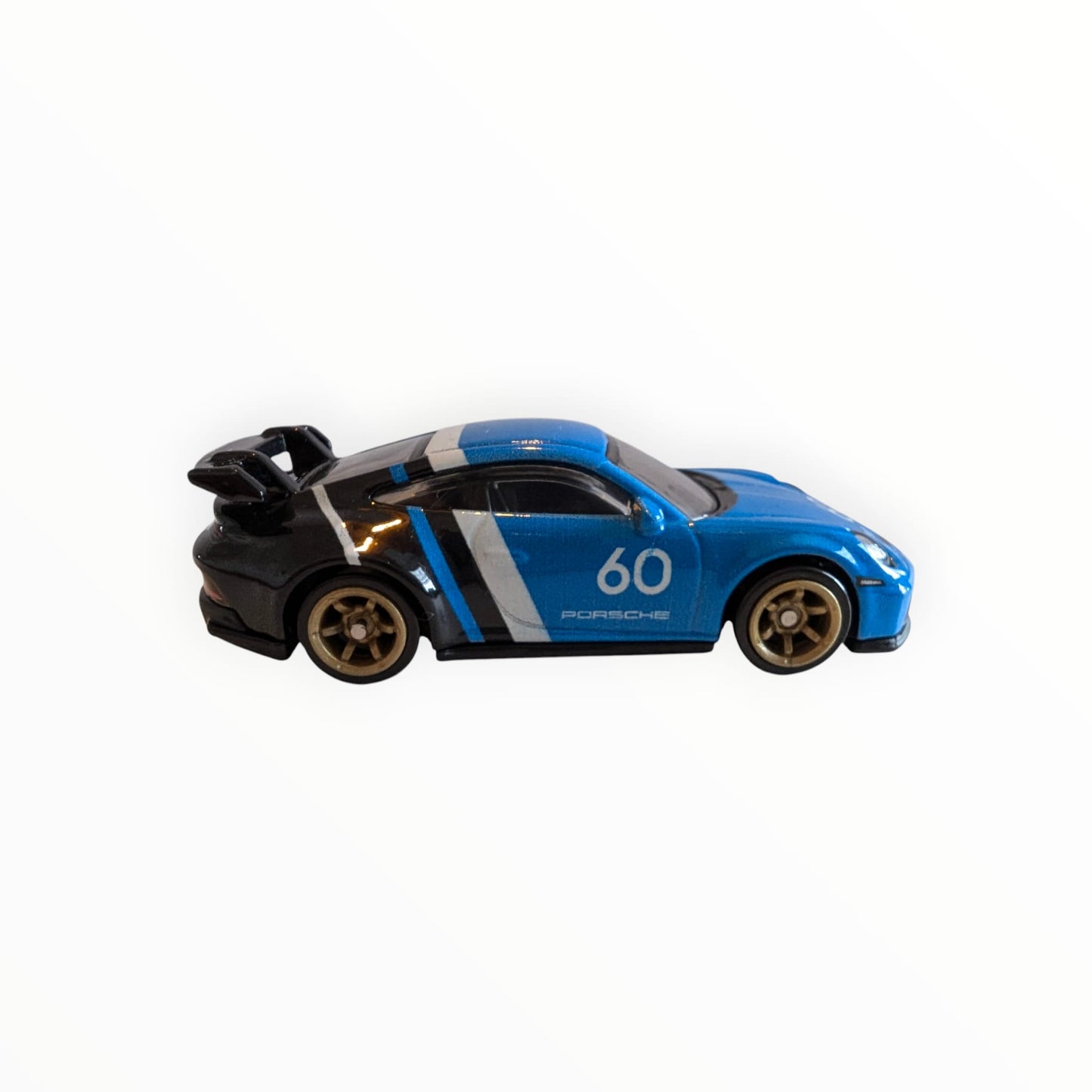 Hot Wheels Premium Car Culture Speed Machines – Porsche 911 GT3 – Blau-Metallic – #60 – Real Riders – Full Metal Body – lose
