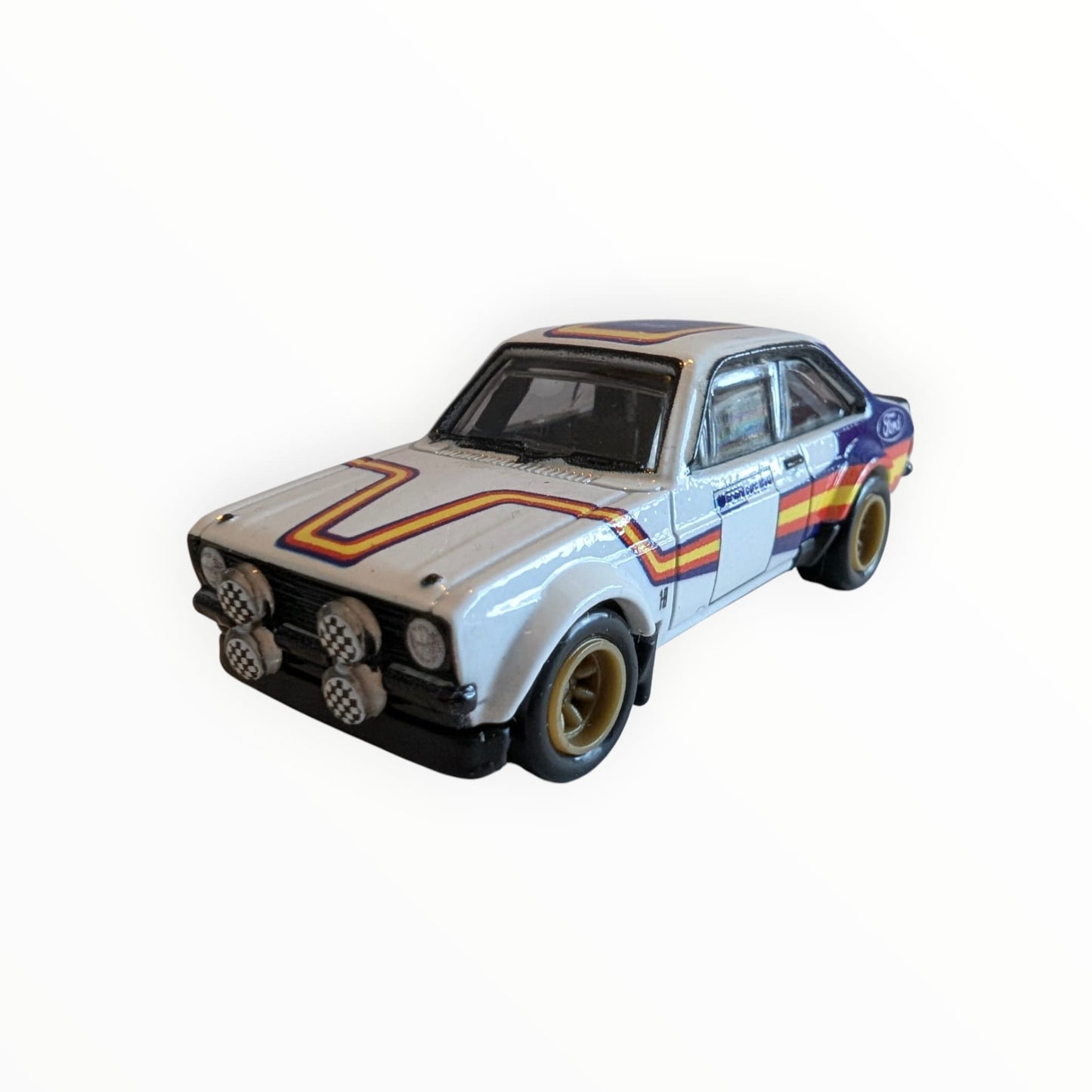Hot Wheels Premium Fast & Furious – Ford Escort RS1600 MK1 – Weiß/Rallye – Real Riders – Full Metal Body – lose