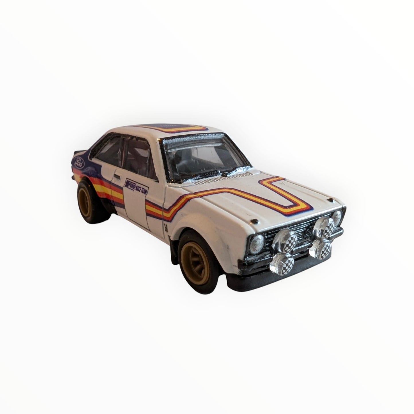 Hot Wheels Premium Fast & Furious – Ford Escort RS1600 MK1 – Weiß/Rallye – Real Riders – Full Metal Body – lose