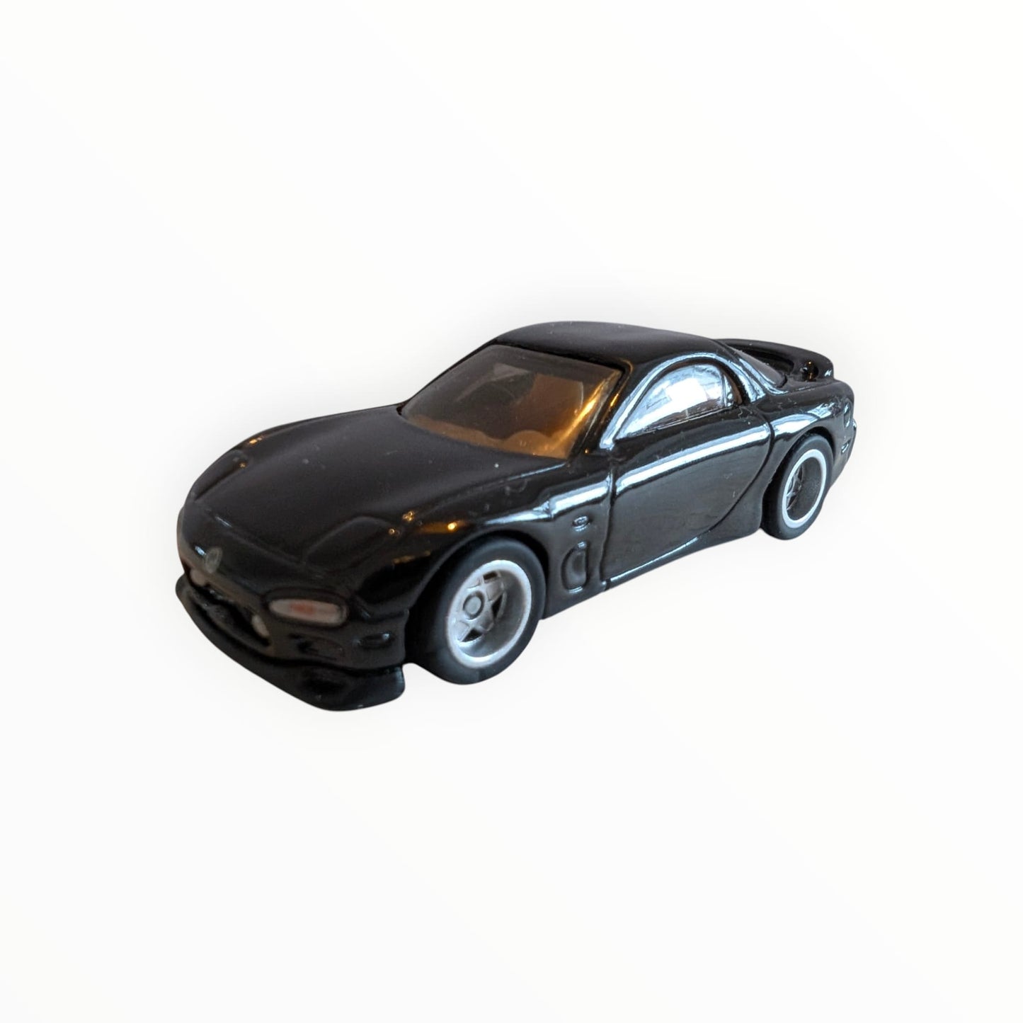 Hot Wheels Premium – Mazda RX-7 FD – Schwarz – Real Riders – Full Metal Body – lose