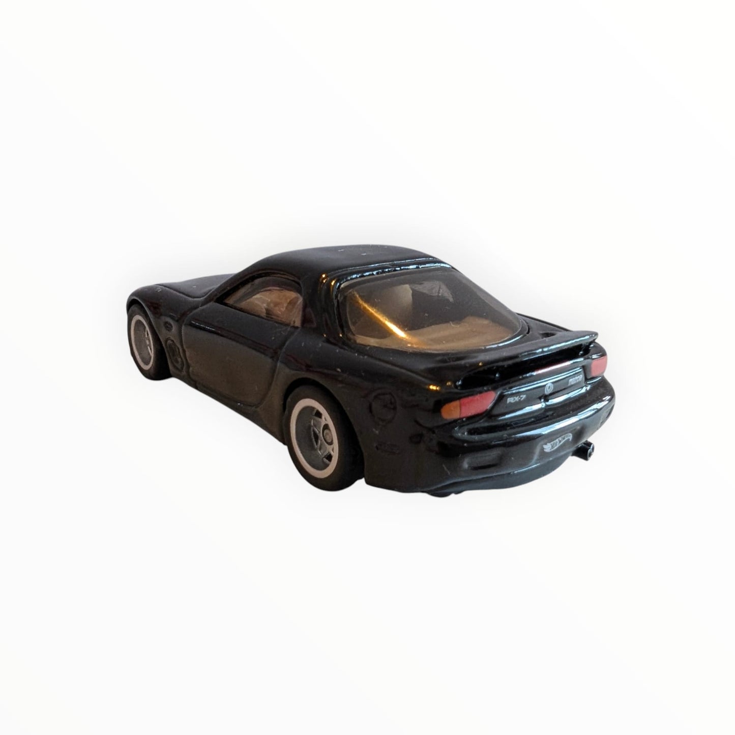 Hot Wheels Premium – Mazda RX-7 FD – Schwarz – Real Riders – Full Metal Body – lose