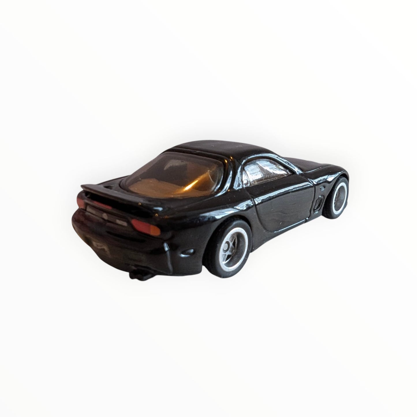 Hot Wheels Premium – Mazda RX-7 FD – Schwarz – Real Riders – Full Metal Body – lose