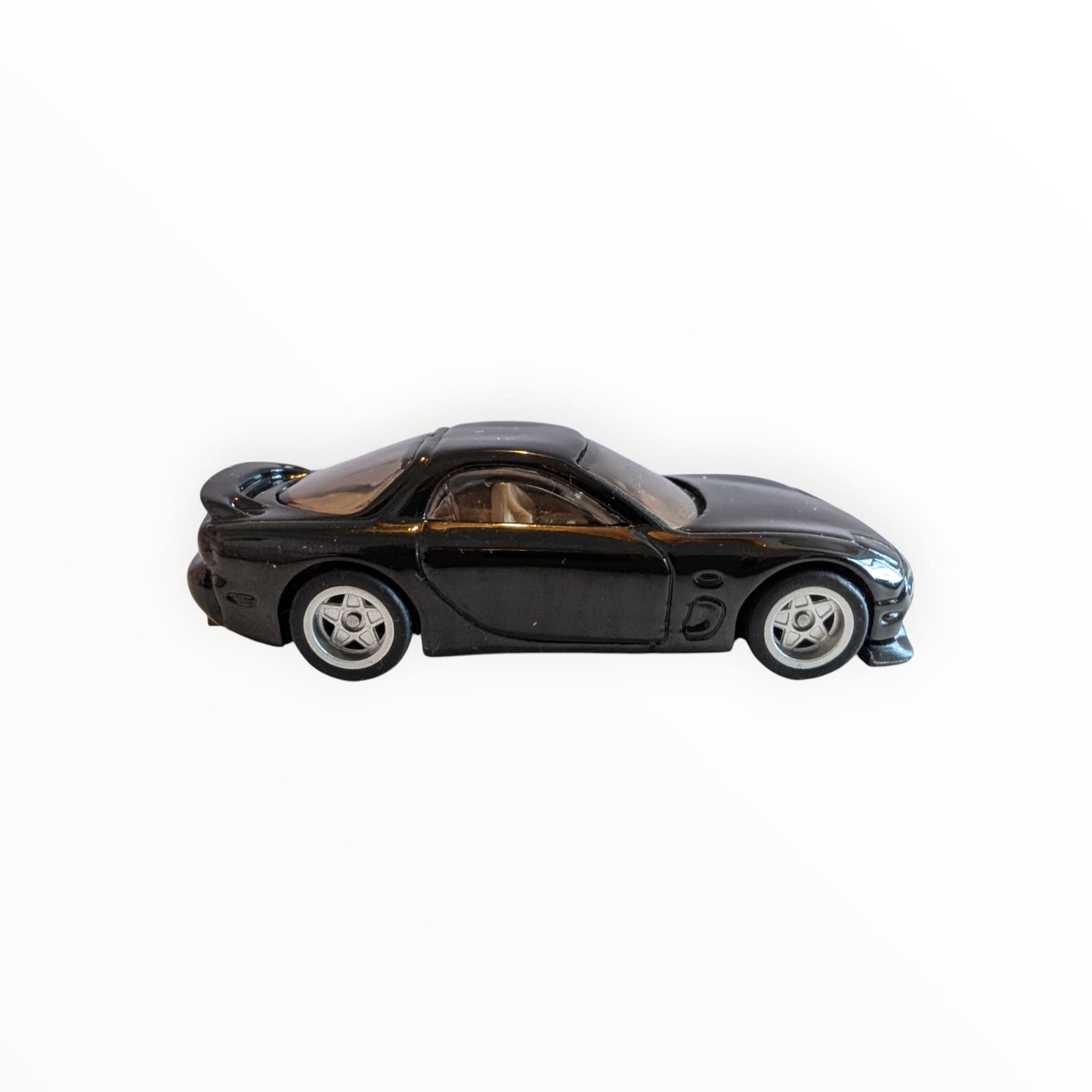 Hot Wheels Premium – Mazda RX-7 FD – Schwarz – Real Riders – Full Metal Body – lose