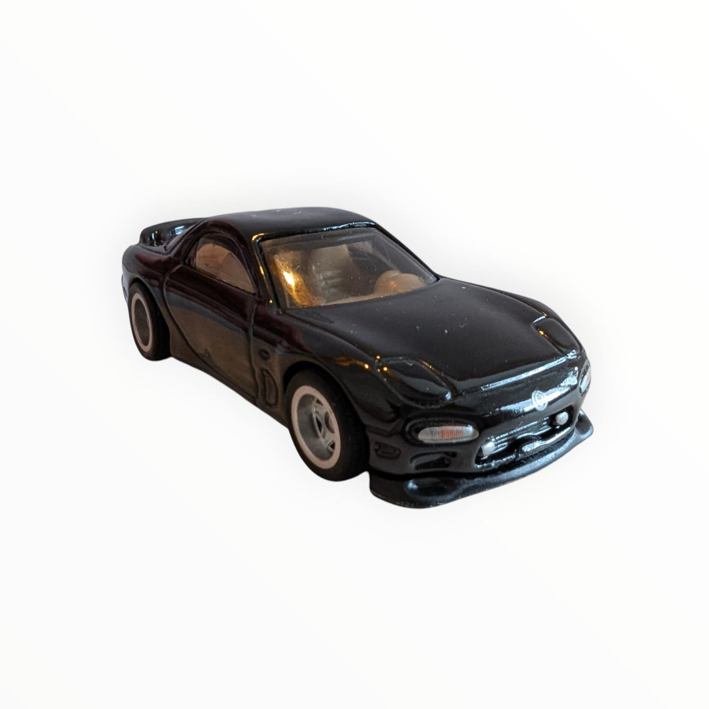 Hot Wheels Premium – Mazda RX-7 FD – Schwarz – Real Riders – Full Metal Body – lose