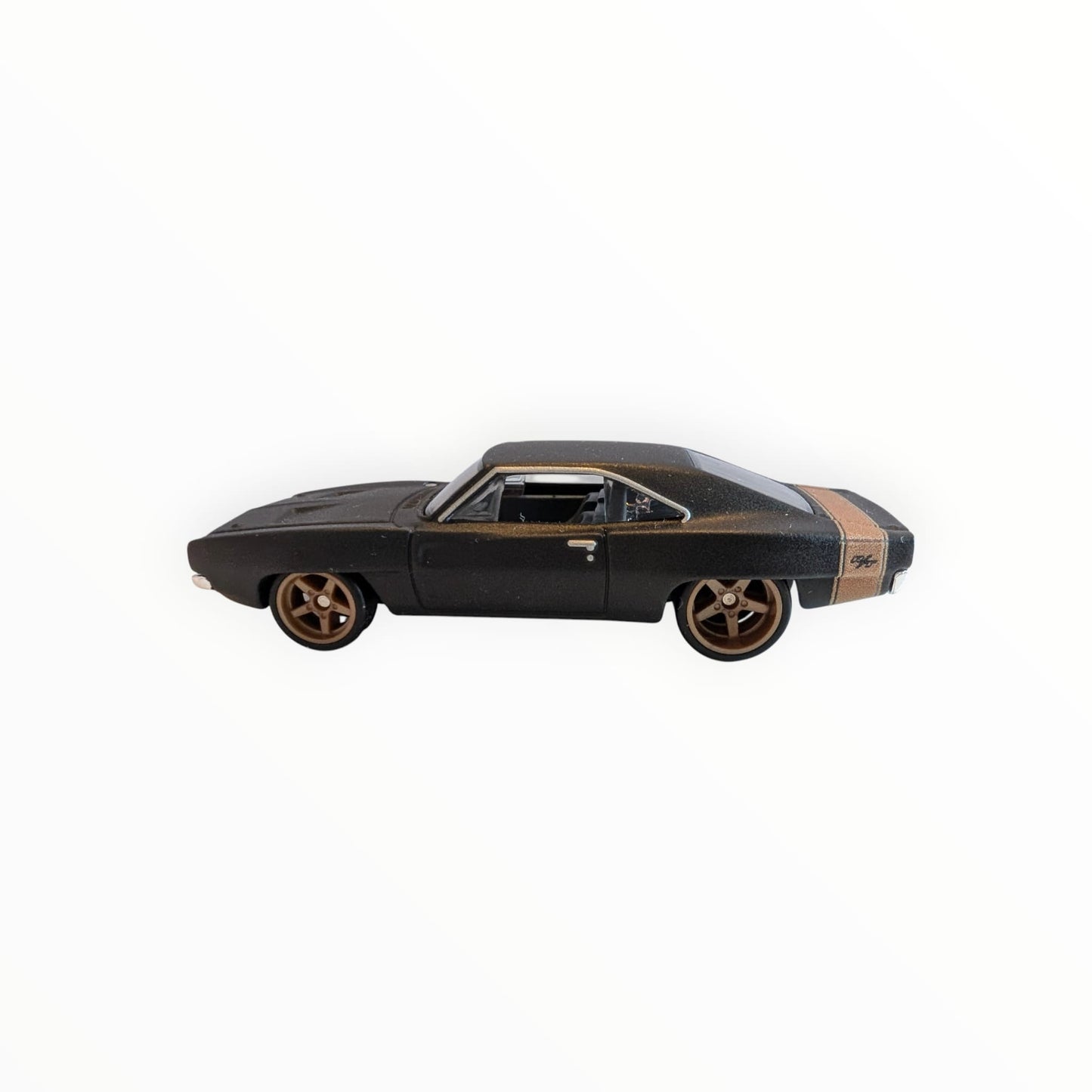 Hot Wheels Premium – Dodge Charger R/T – Schwarz/Grau – Real Riders – Full Metal Body – lose