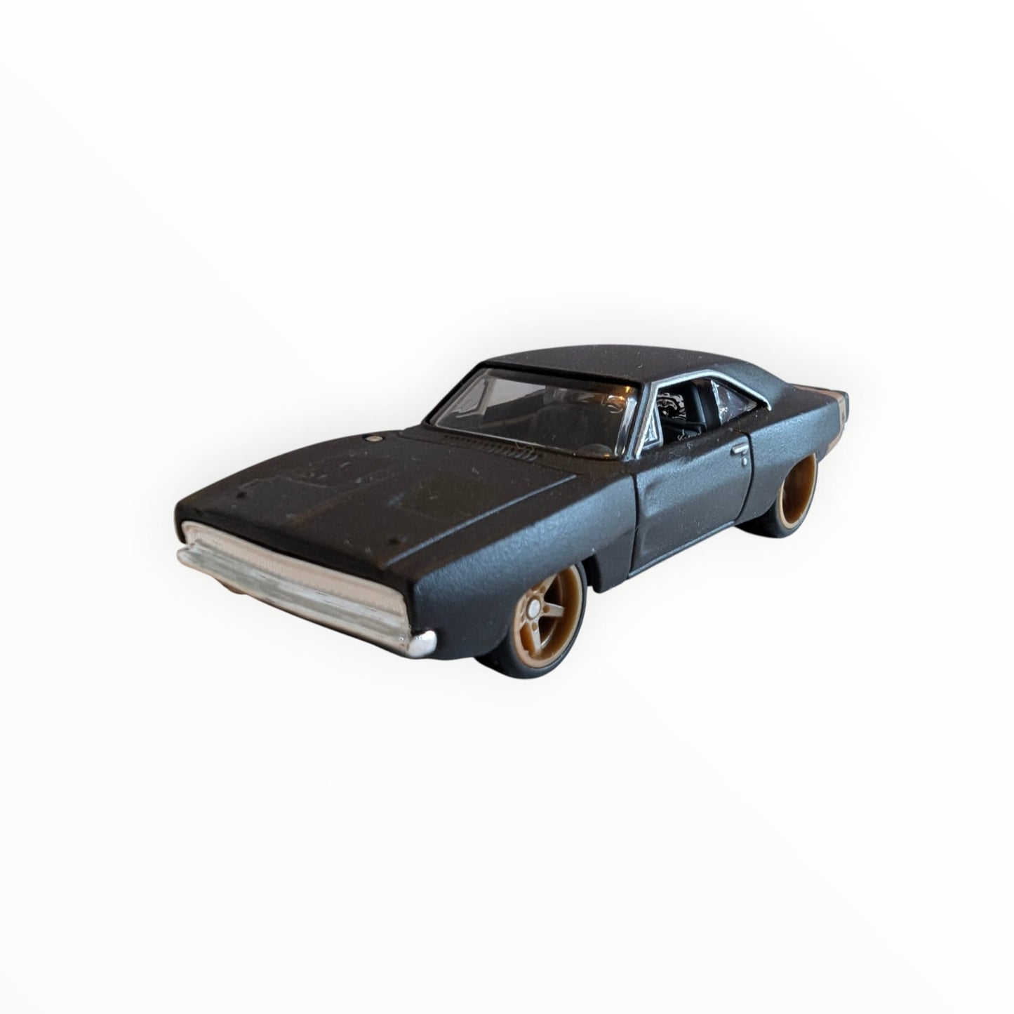 Hot Wheels Premium – Dodge Charger R/T – Schwarz/Grau – Real Riders – Full Metal Body – lose