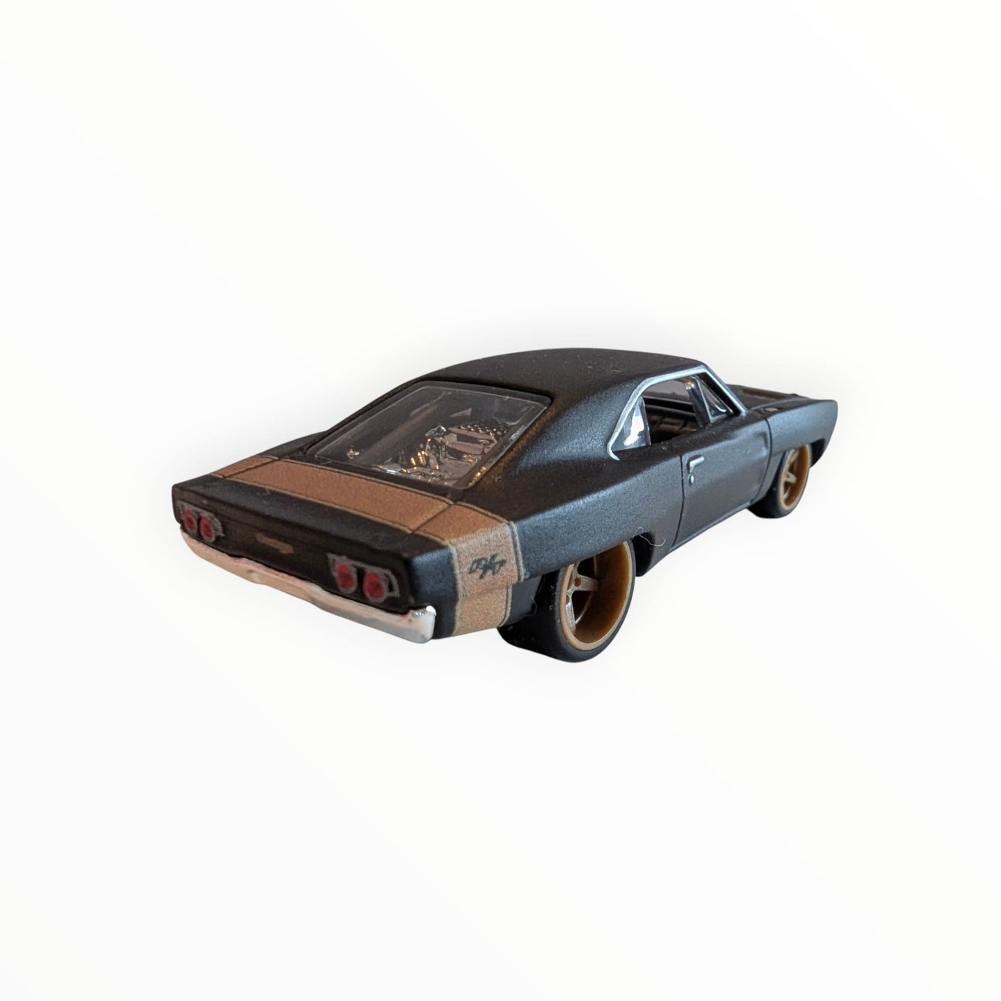 Hot Wheels Premium – Dodge Charger R/T – Schwarz/Grau – Real Riders – Full Metal Body – lose